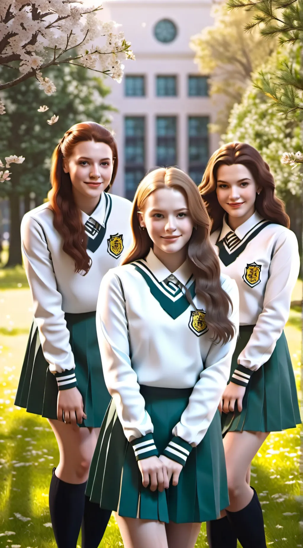 ai character: Universidad HOLSON background