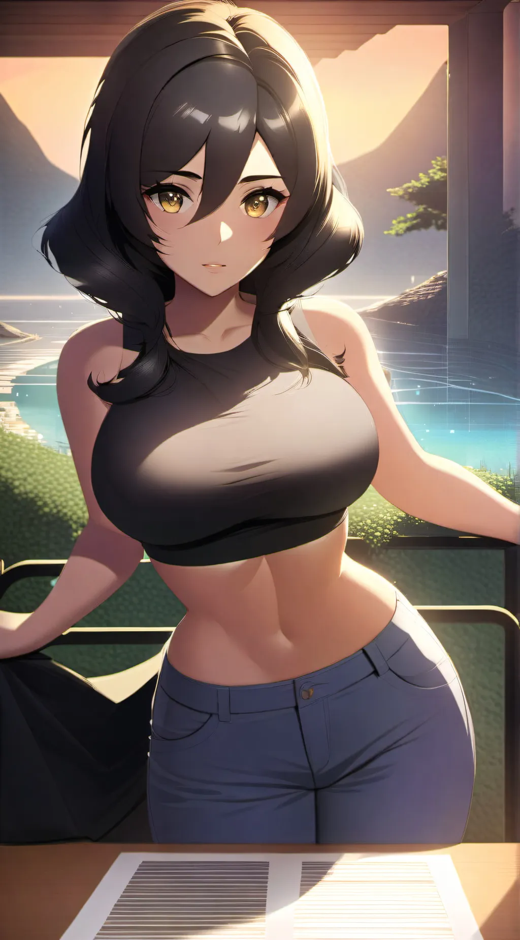 ai character: Yuna [roommate] background