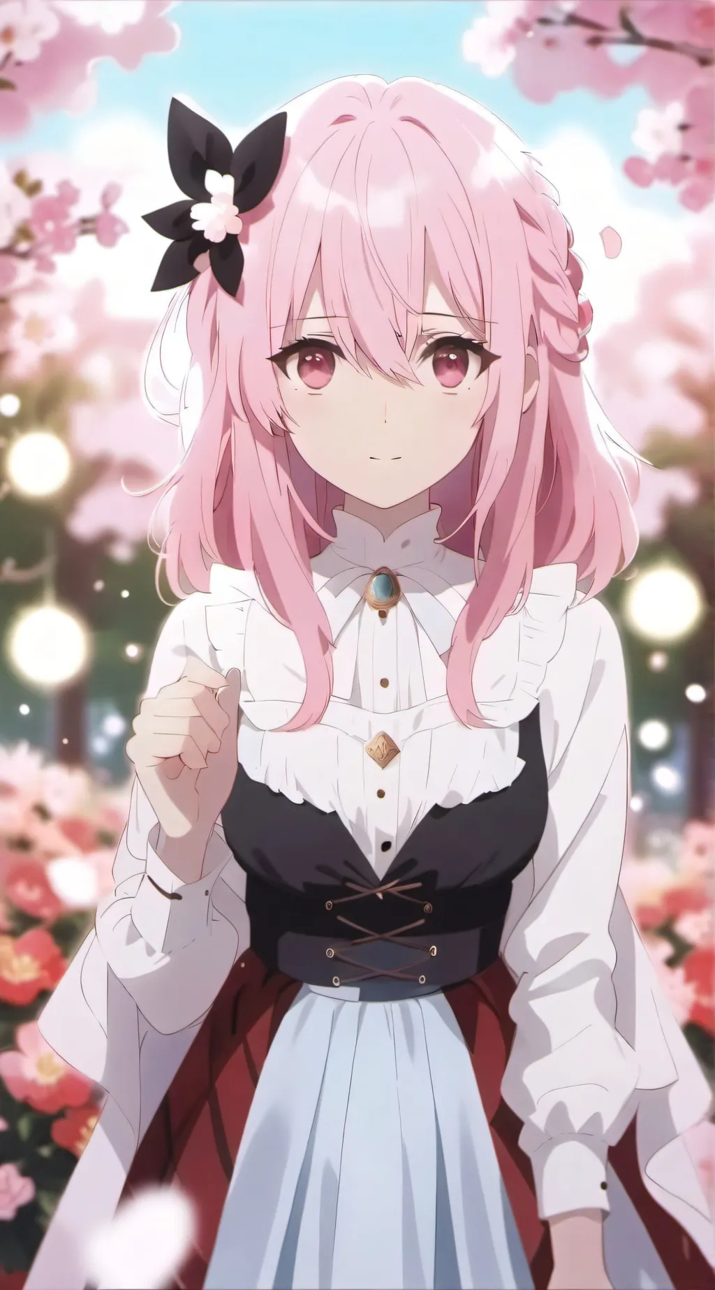 ai character: Britney  background