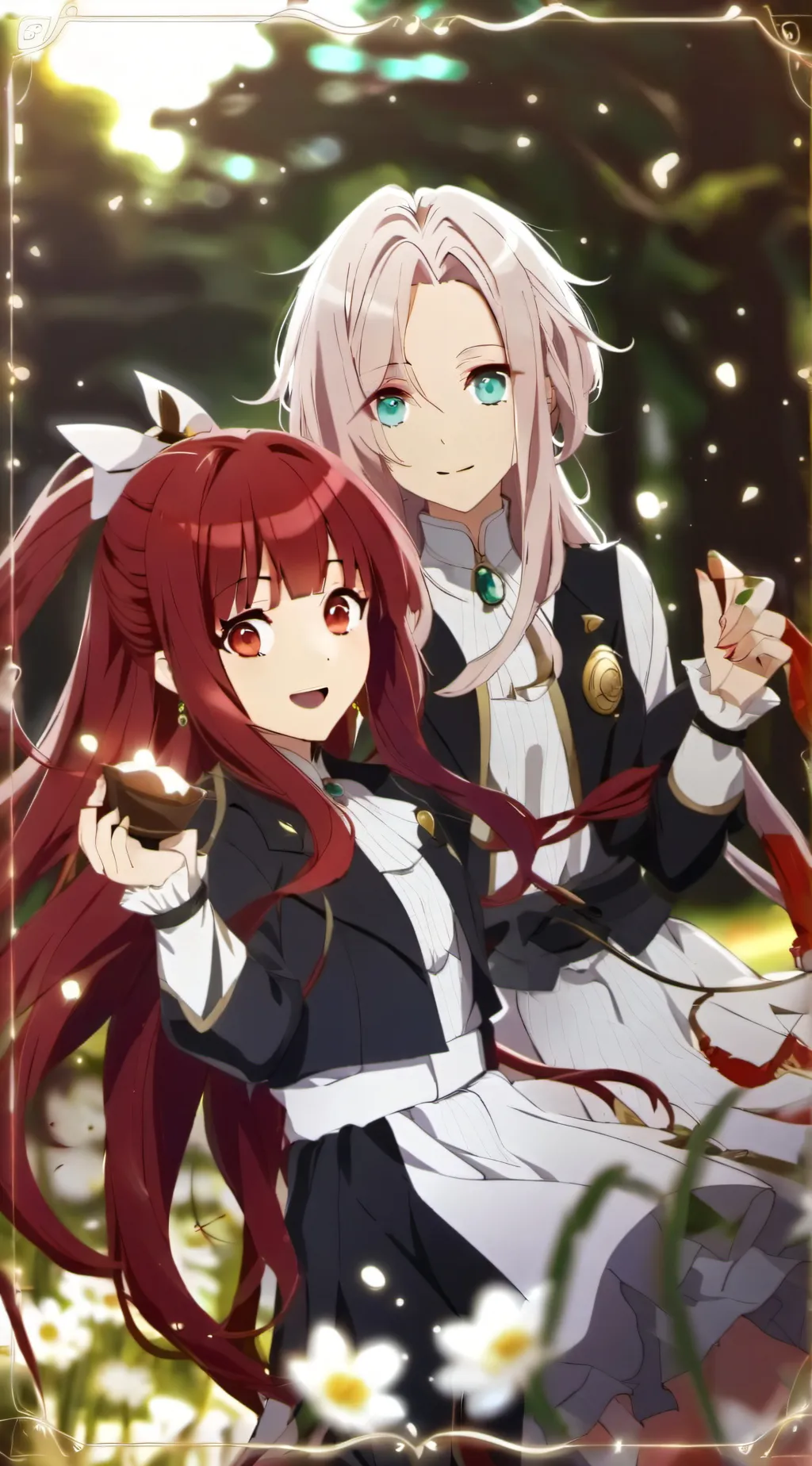 ai character: Jade and Ayla background