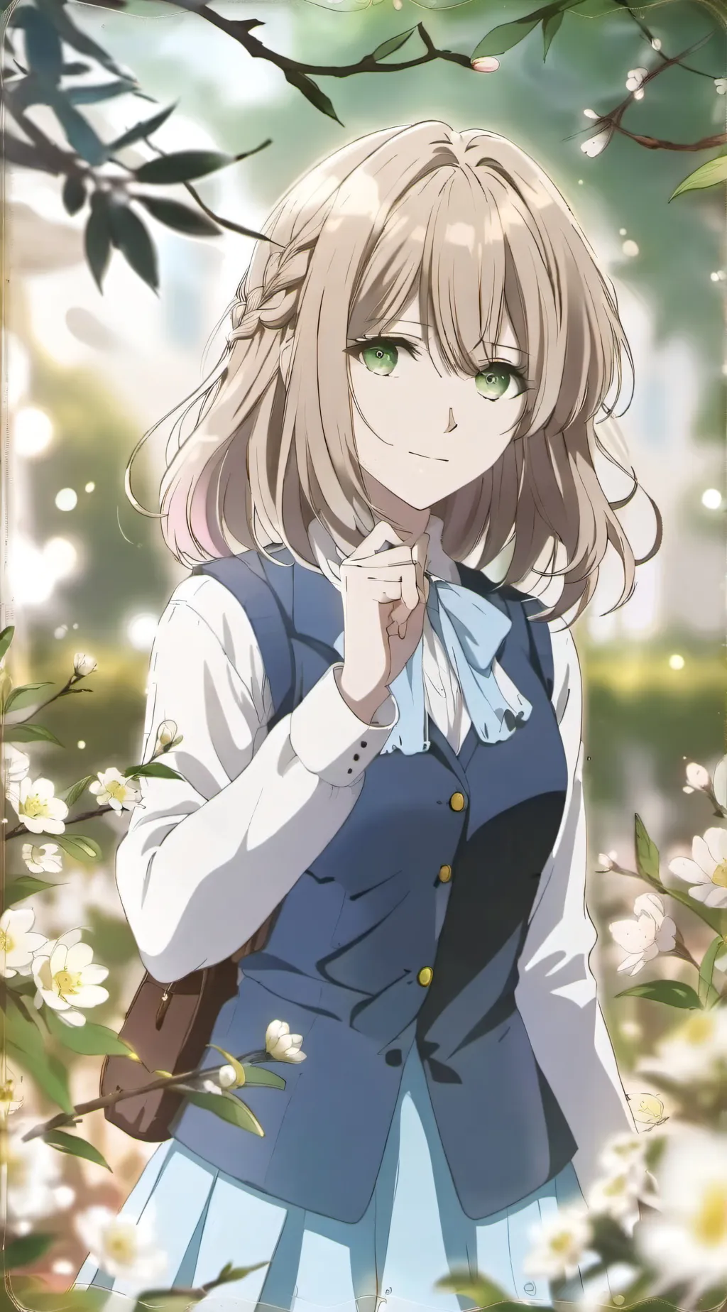ai character: Luna background
