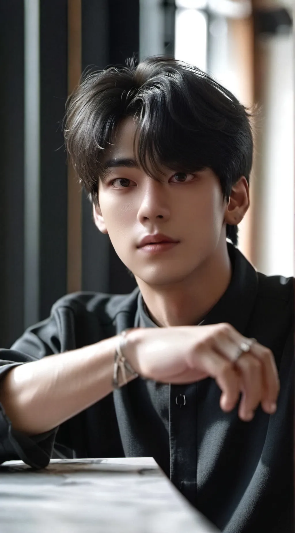 ai character: Felix  background