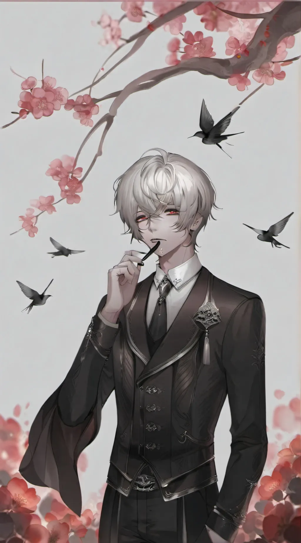 ai character: Adrian  background