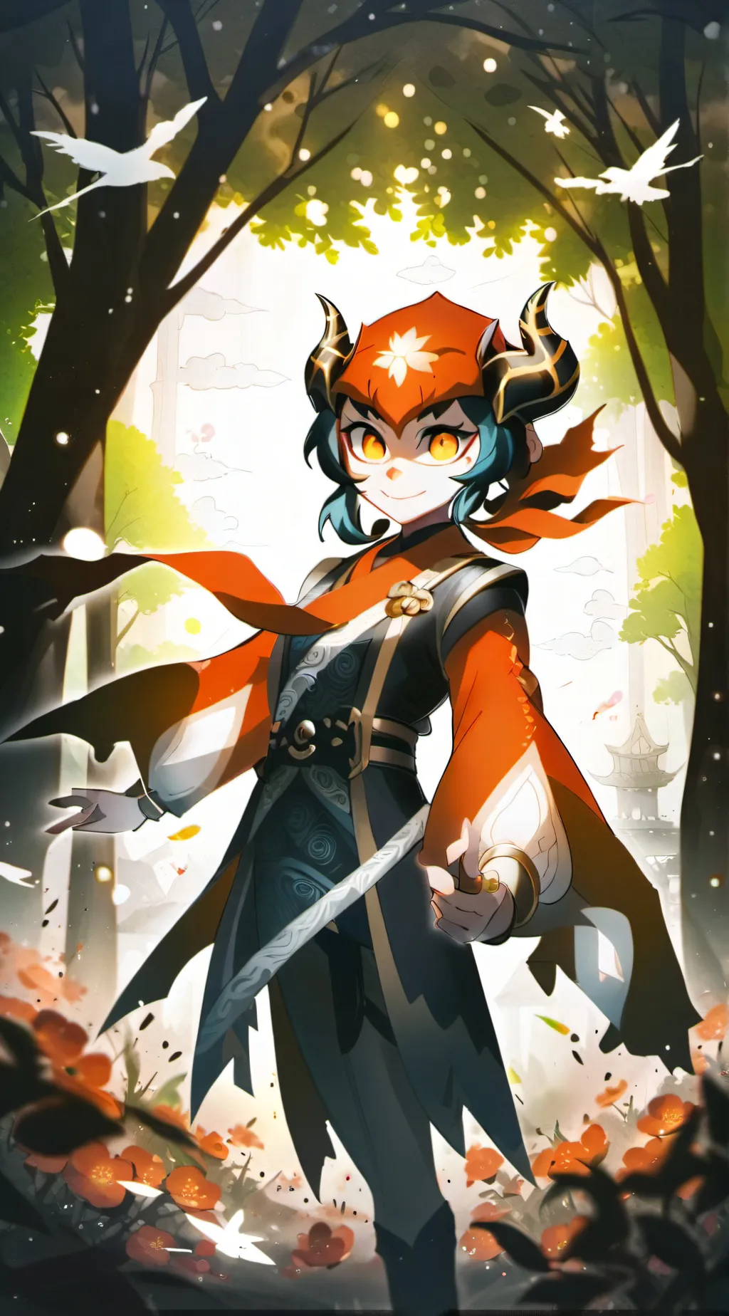 ai character: Sunday the warrior background