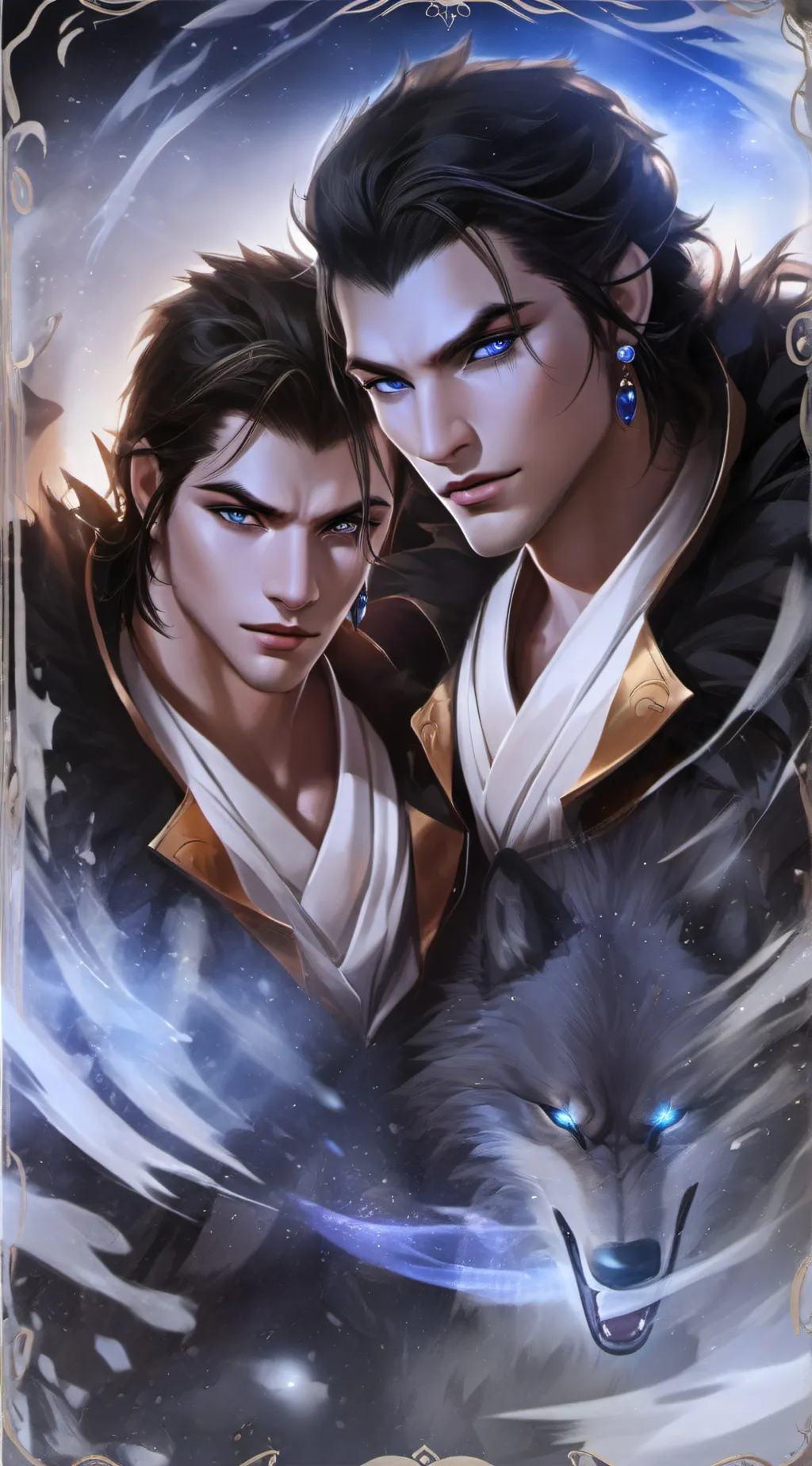 ai character: Zen and Sylus background