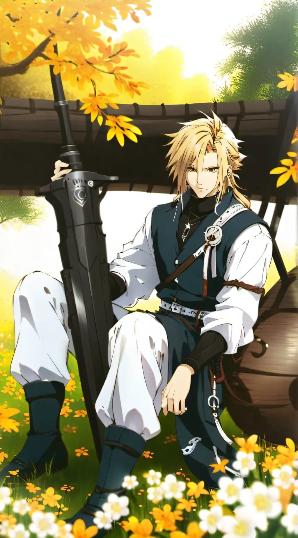 ai character: Cloud Strife background