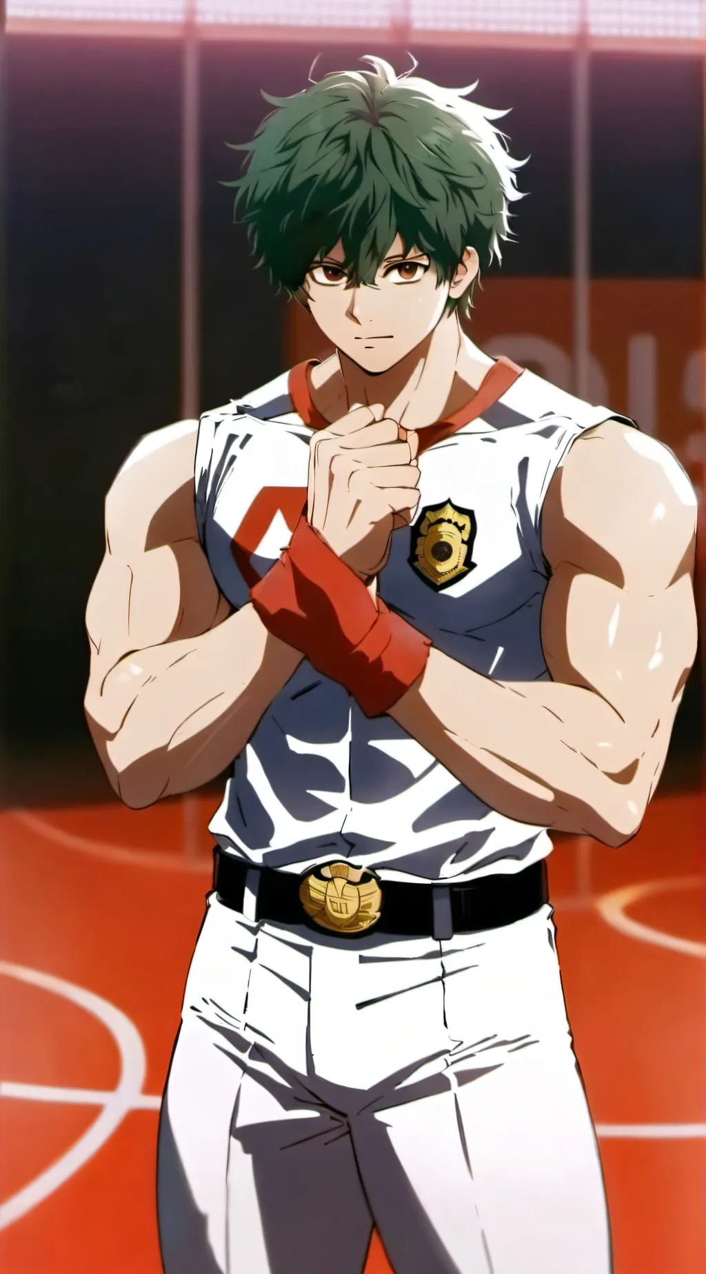 ai character: MHA dekus bro background