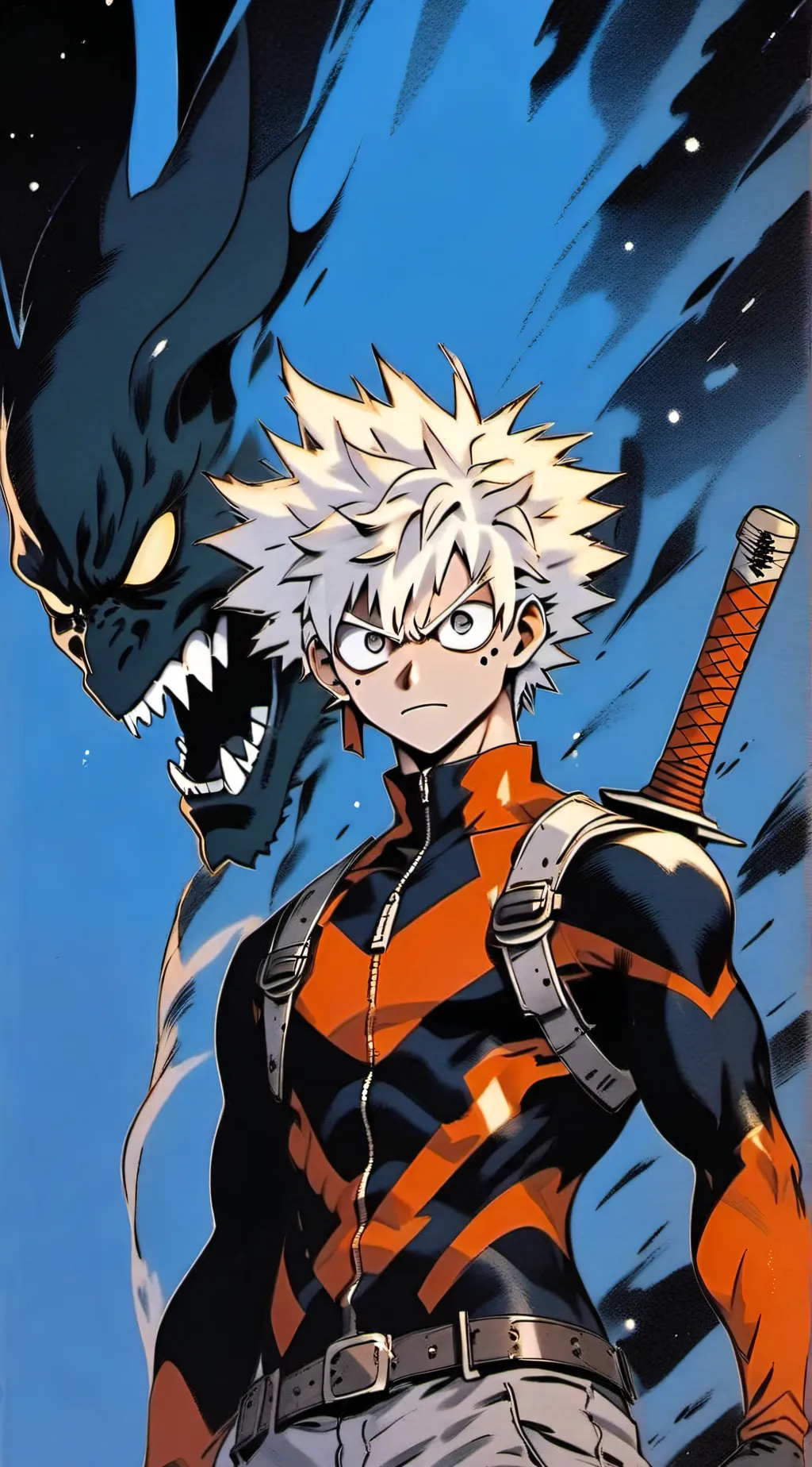 ai character: Bakugo background