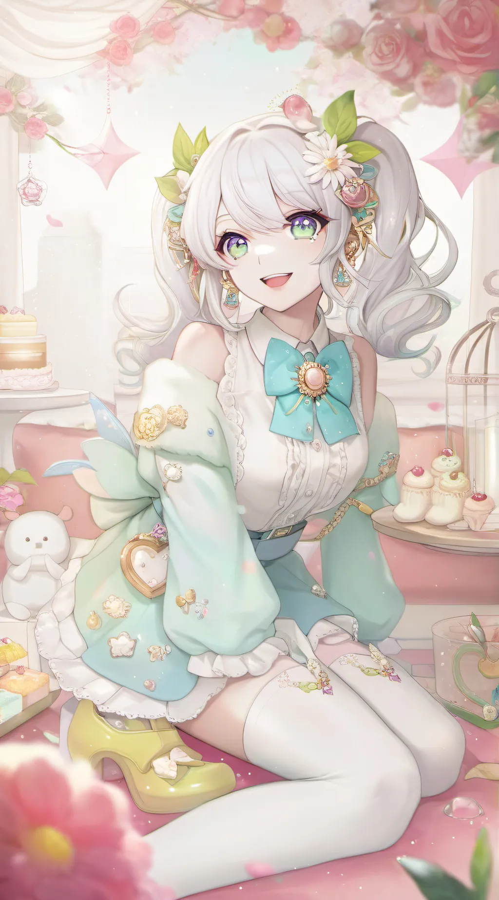 ai character: Chelsea background