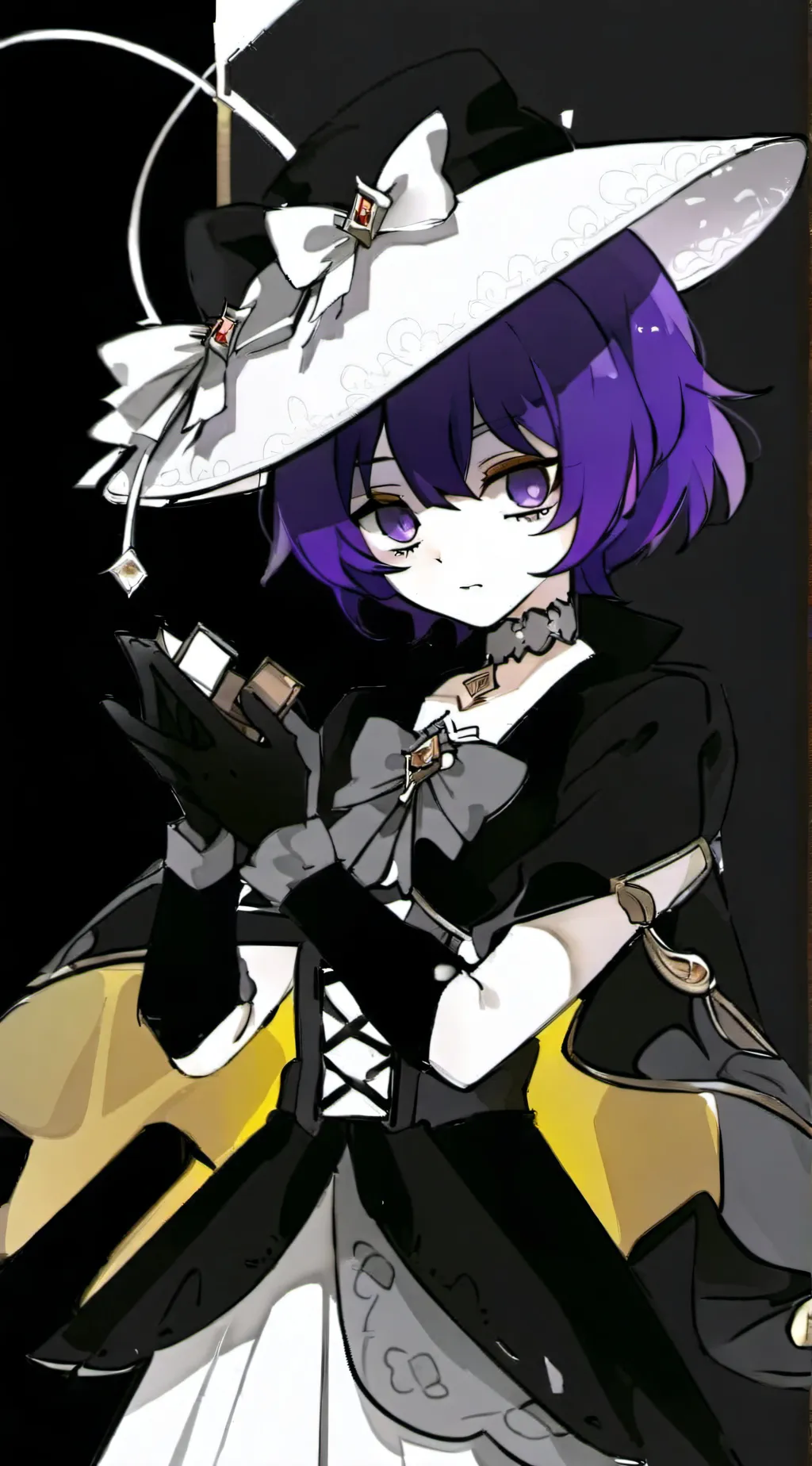 ai character: uzi background