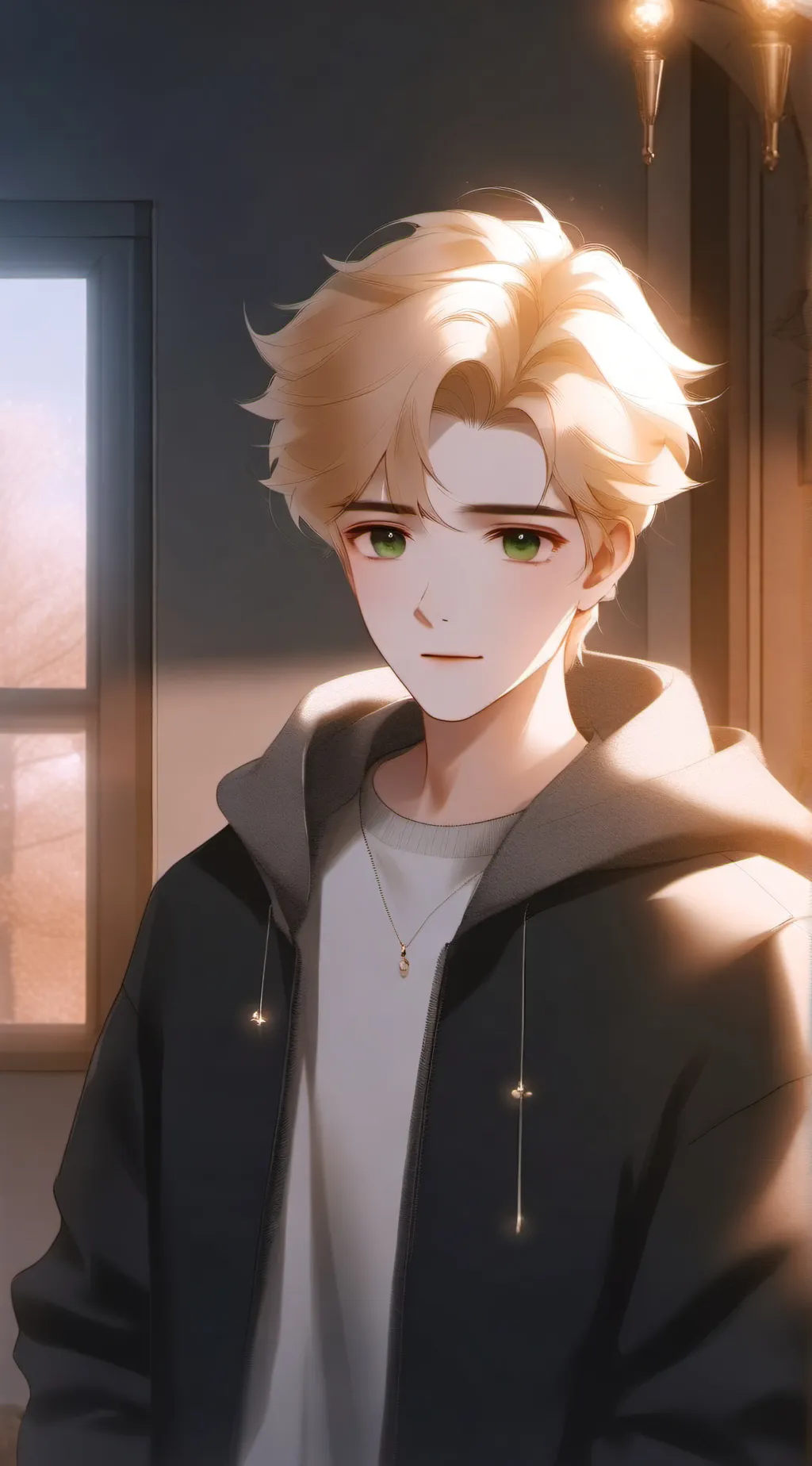 ai character: Felix  background