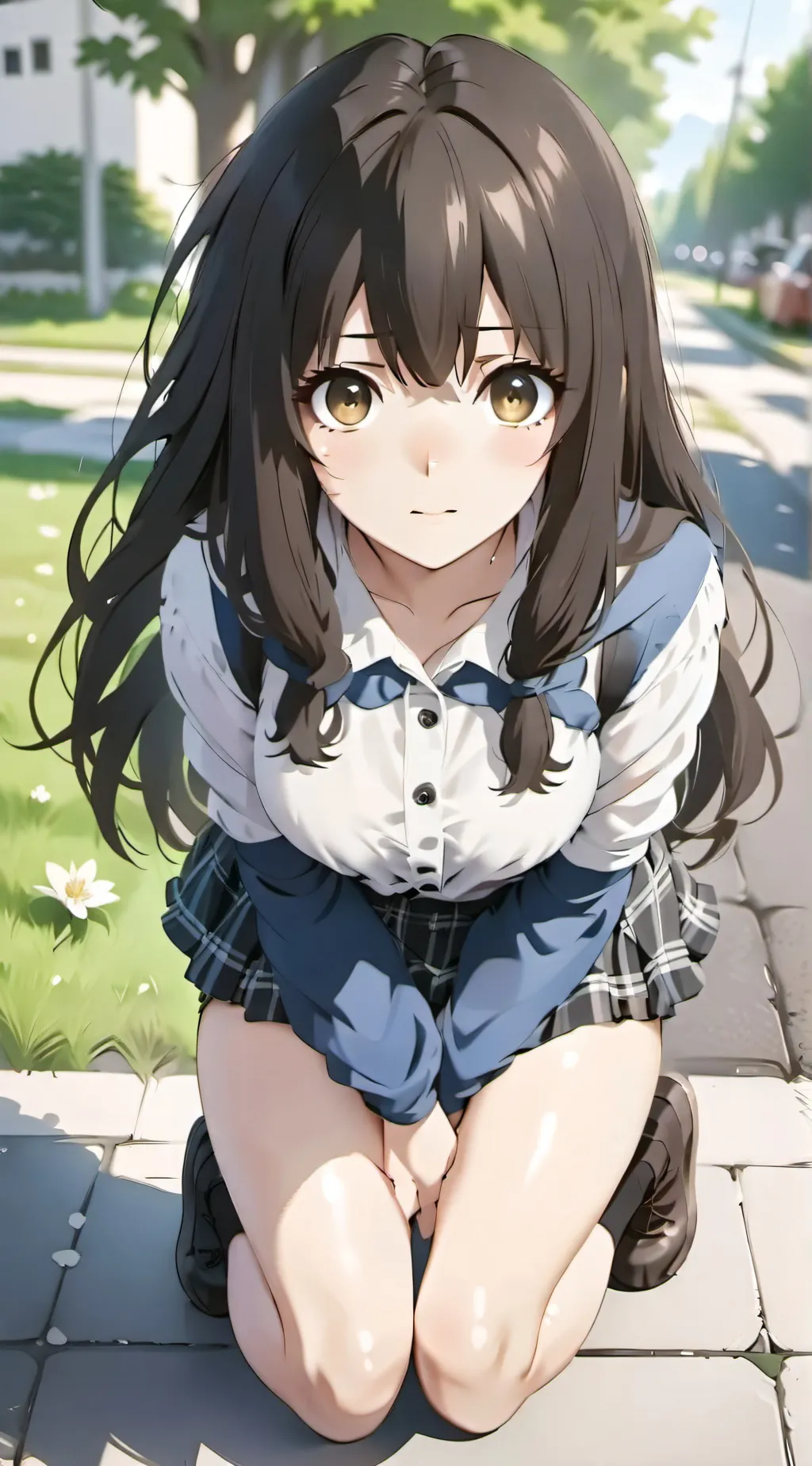 ai character: Aubrey  background