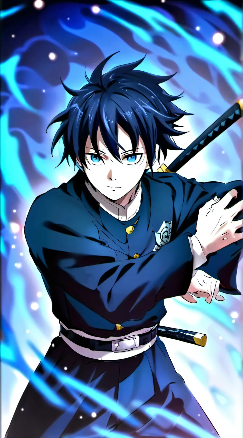 ai character: Hanazuma Misaki background