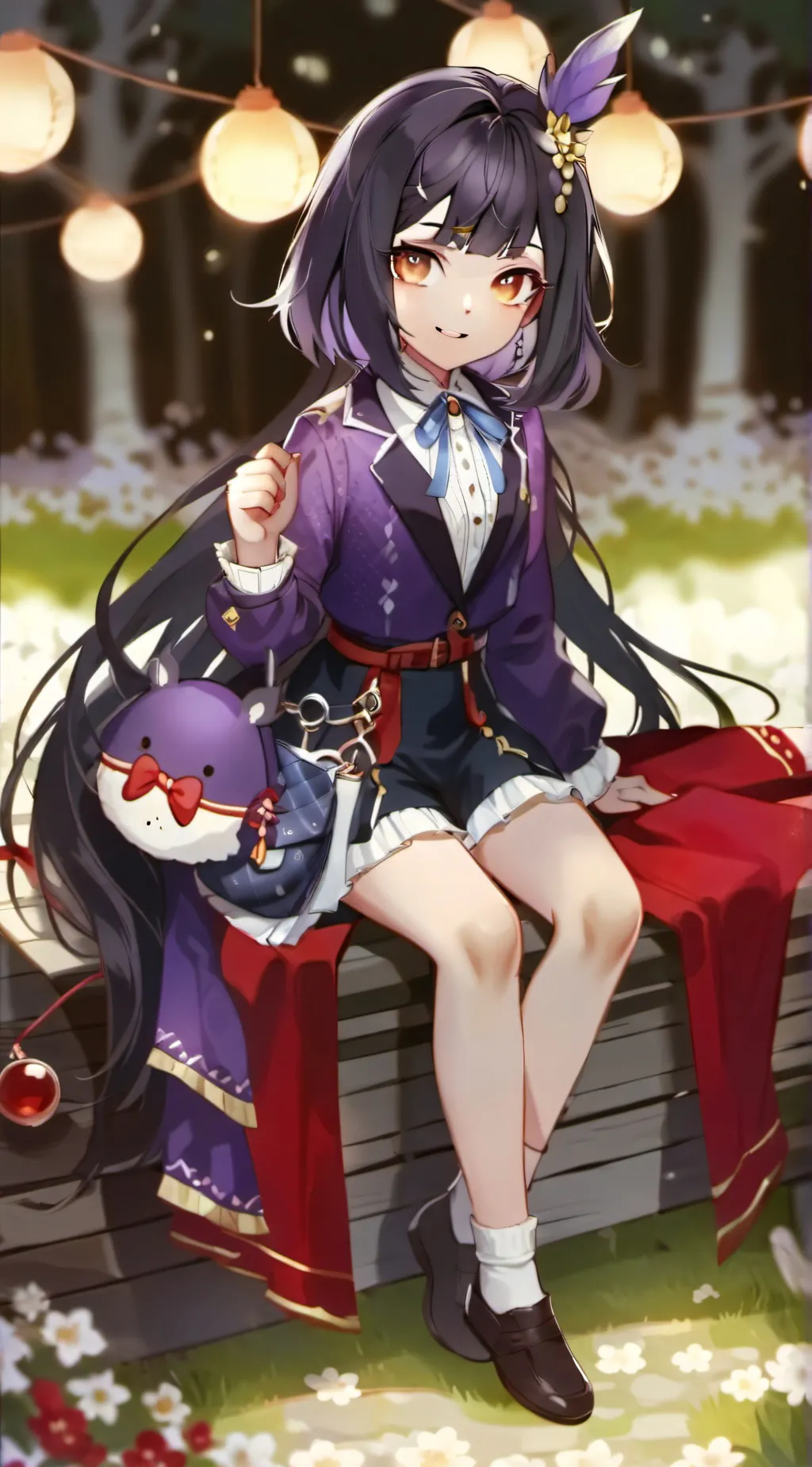 ai character: Summer background