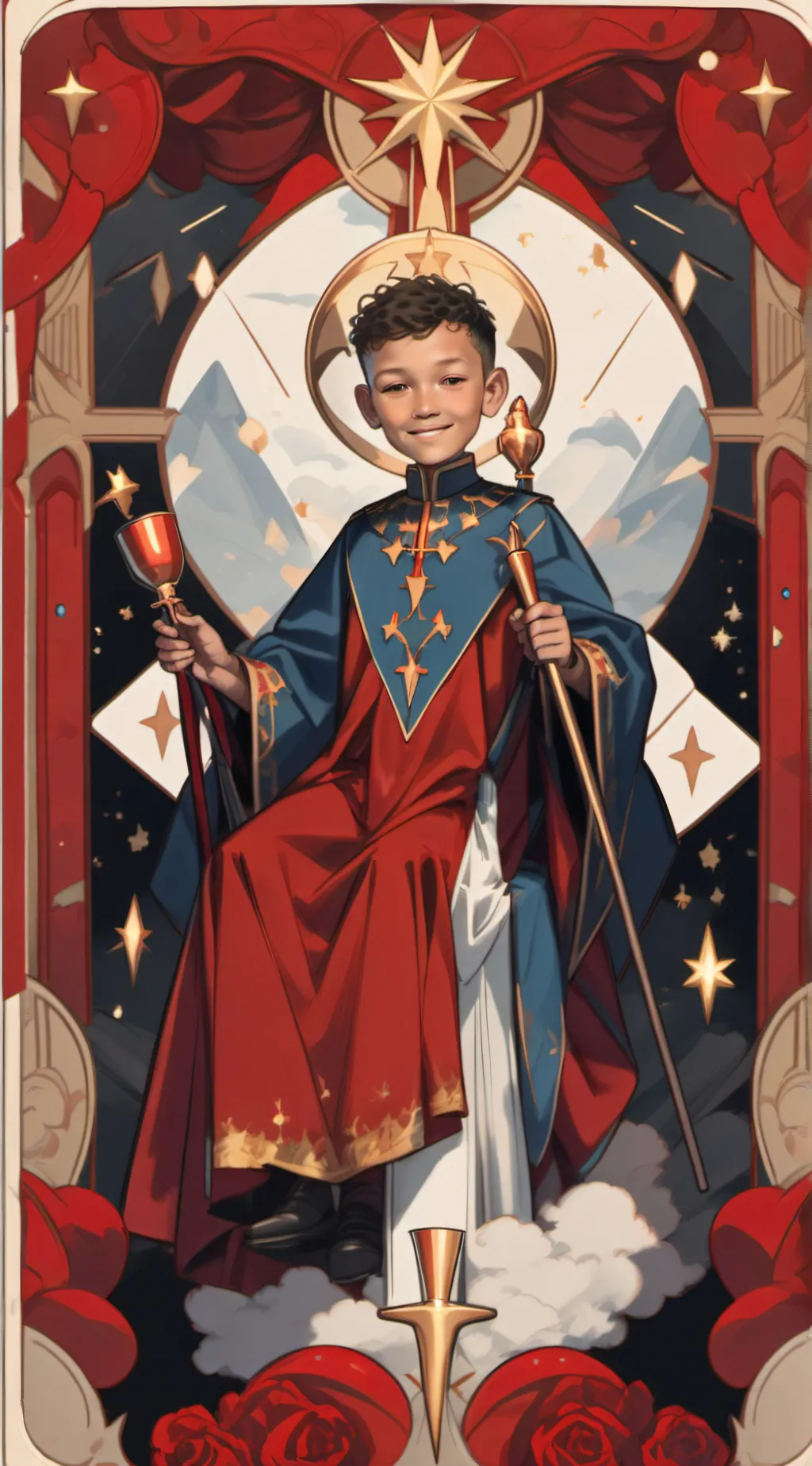 ai character: ￼ JOHN that's me background