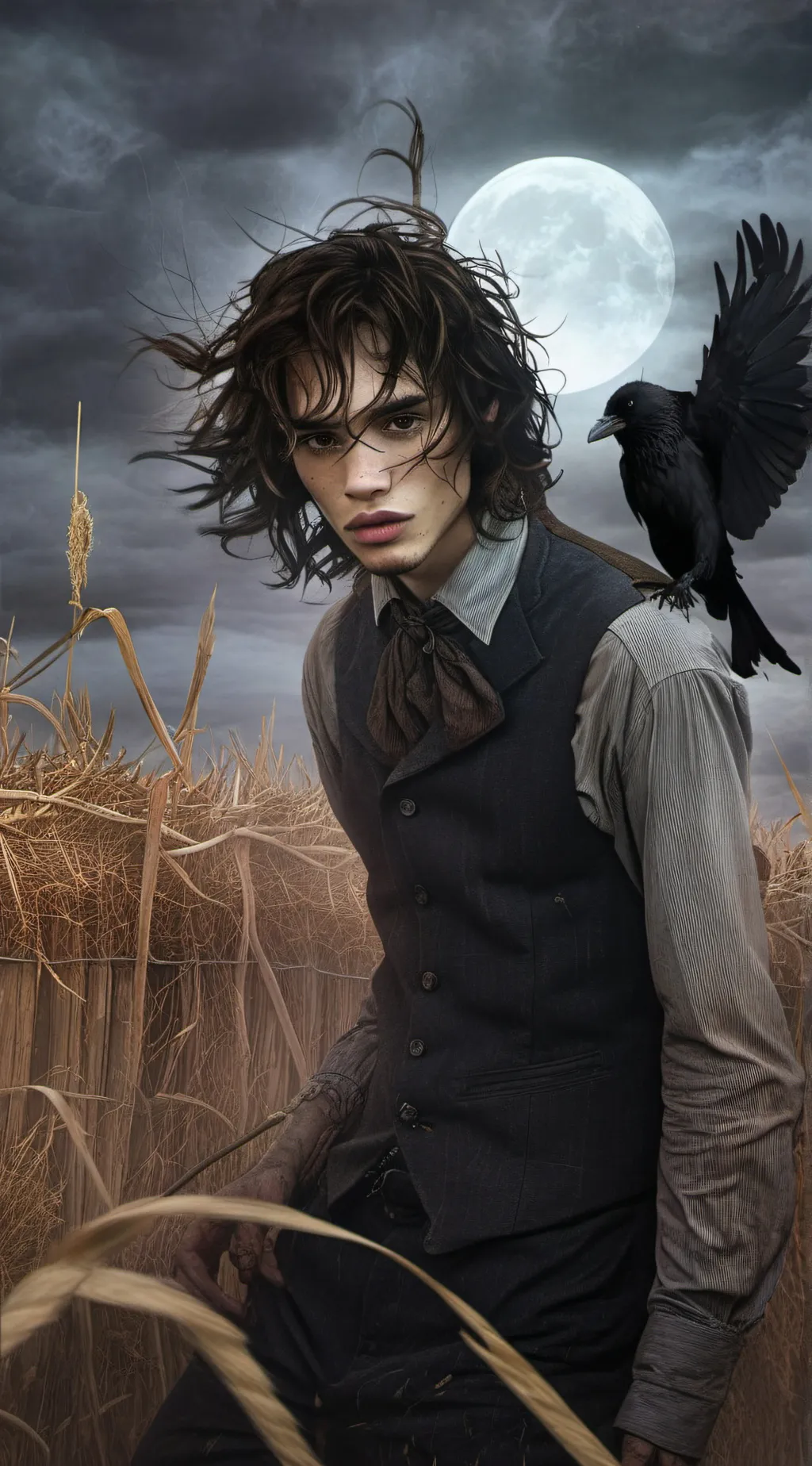ai character: Corvus background