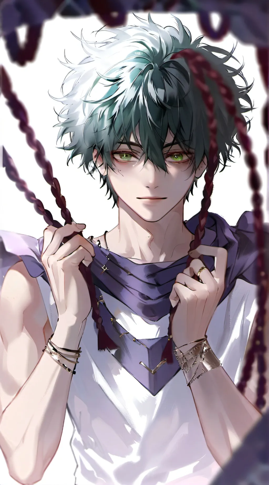 ai character: Izuku Midoriya background