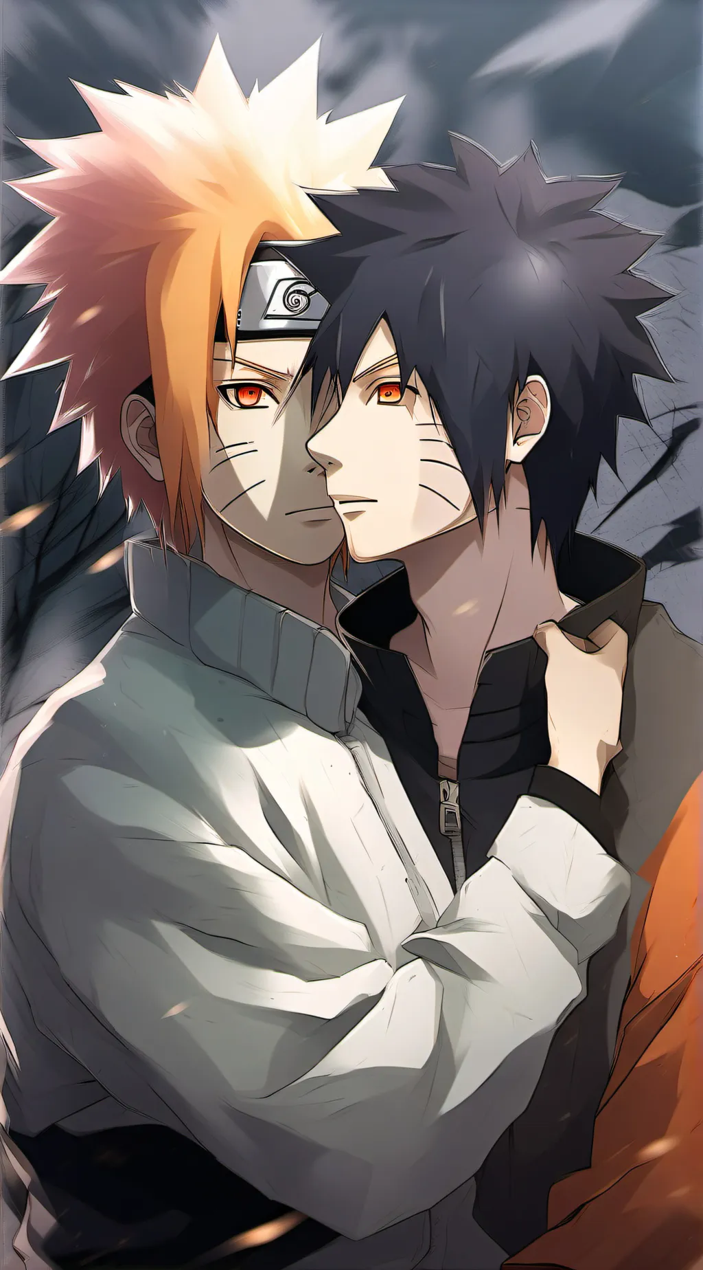 ai character: ~NARUTO&SASUKE~ background