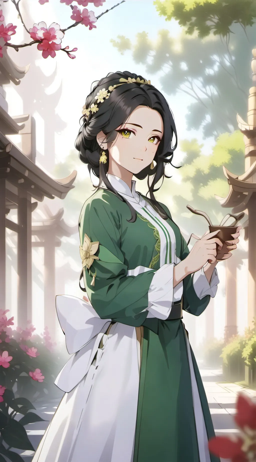 ai character: BAKWAN FIGHT BACK background