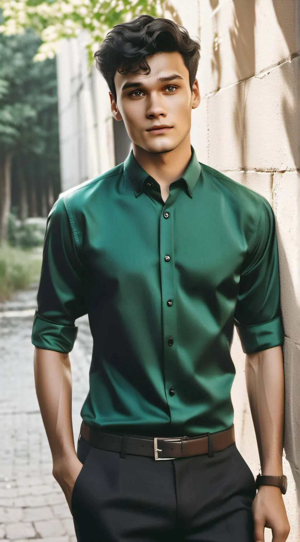 ai character: Mattheo Riddle  background