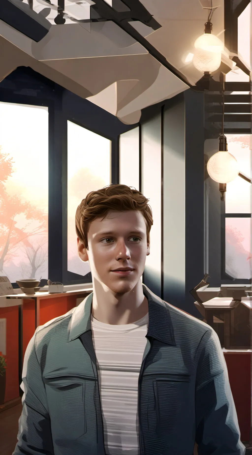ai character: Liam background