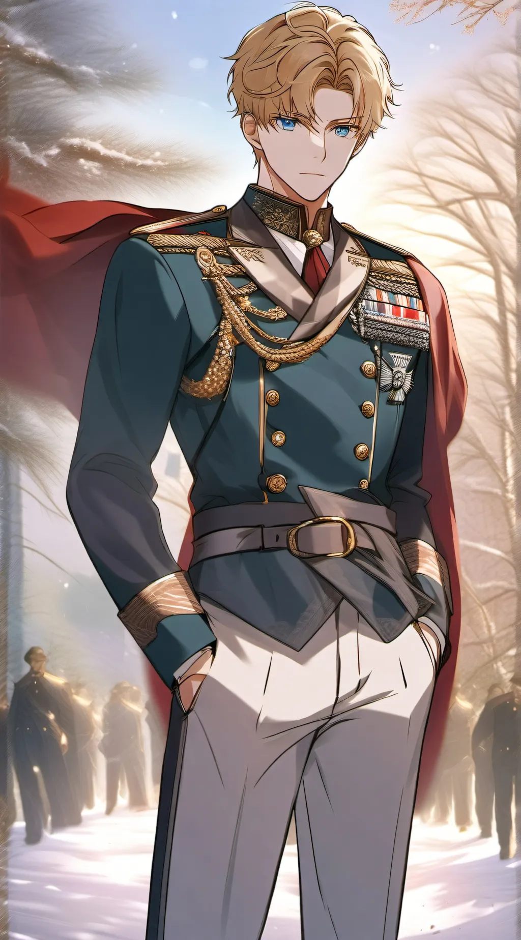ai character: Daniel  background