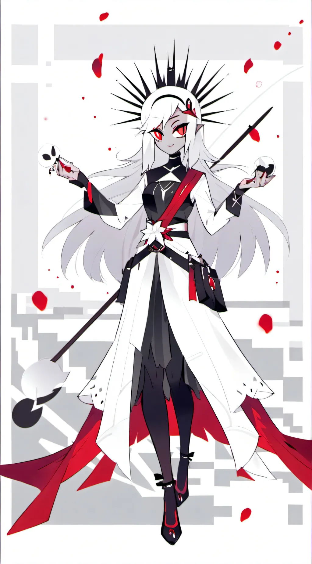 ai character: vaggie  background