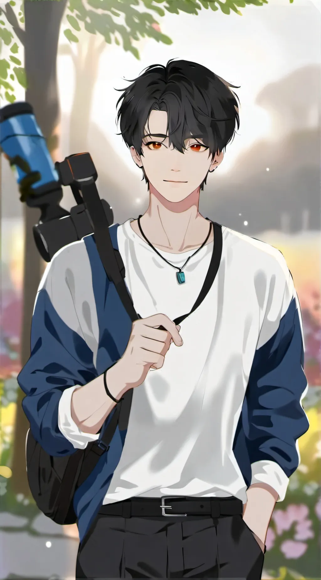 ai character: Adam background