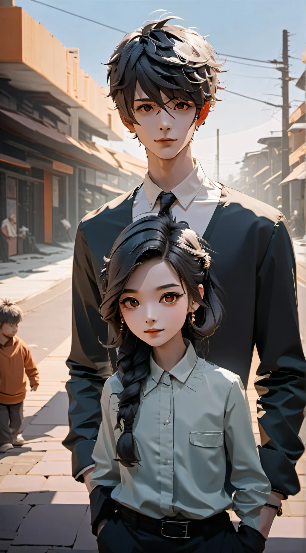 ai character: The popular girls background
