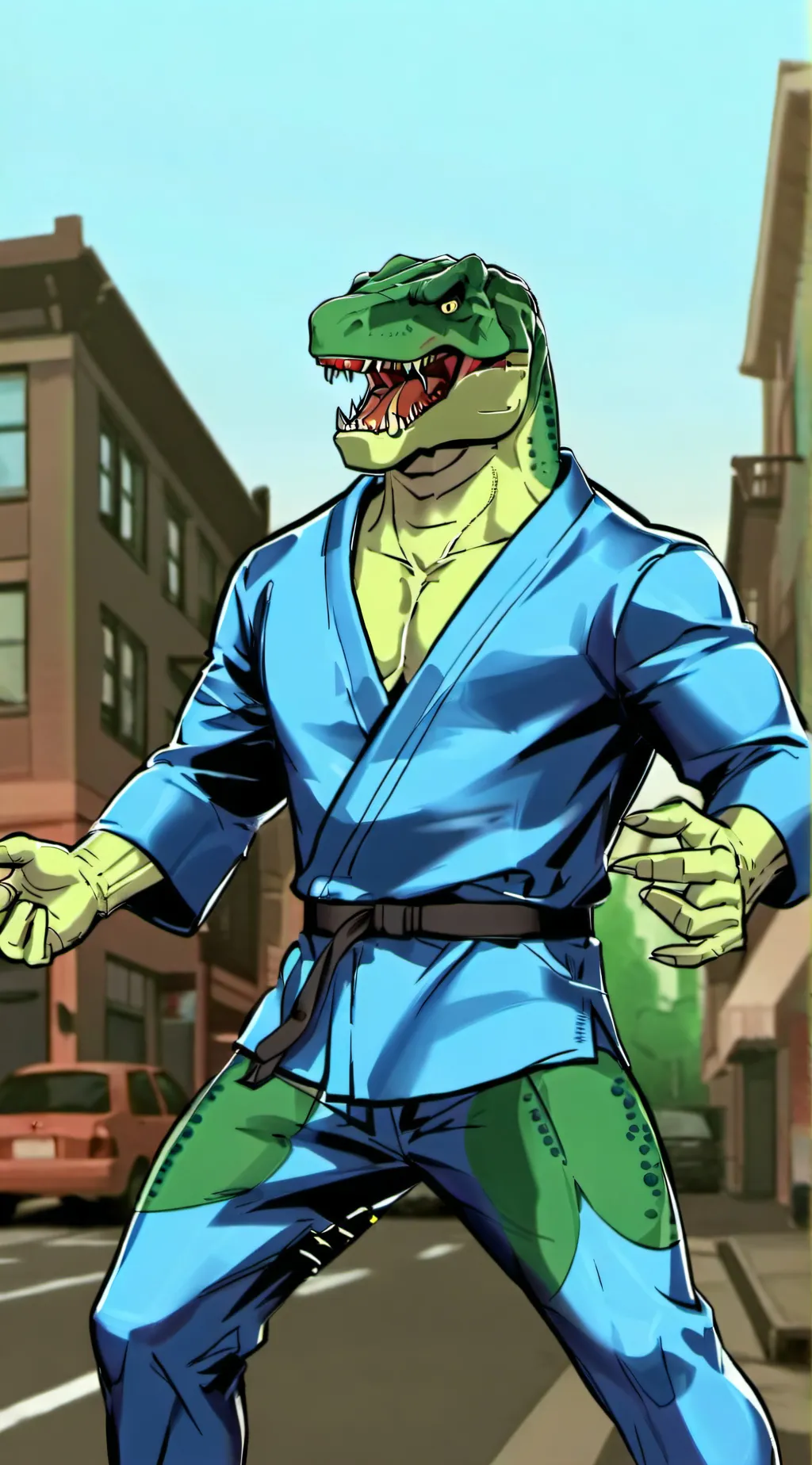 ai character: Kane background