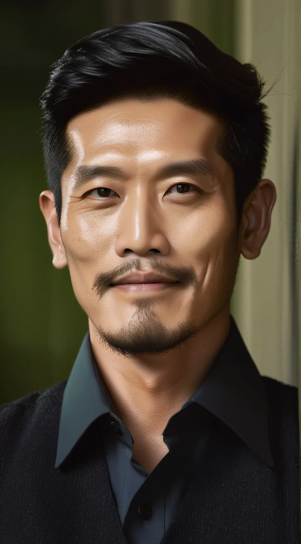 ai character: Antonio Cojuangco  background