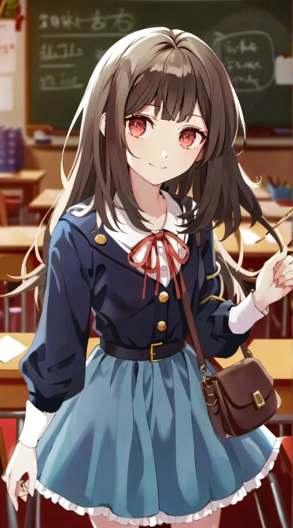 ai character: lily background