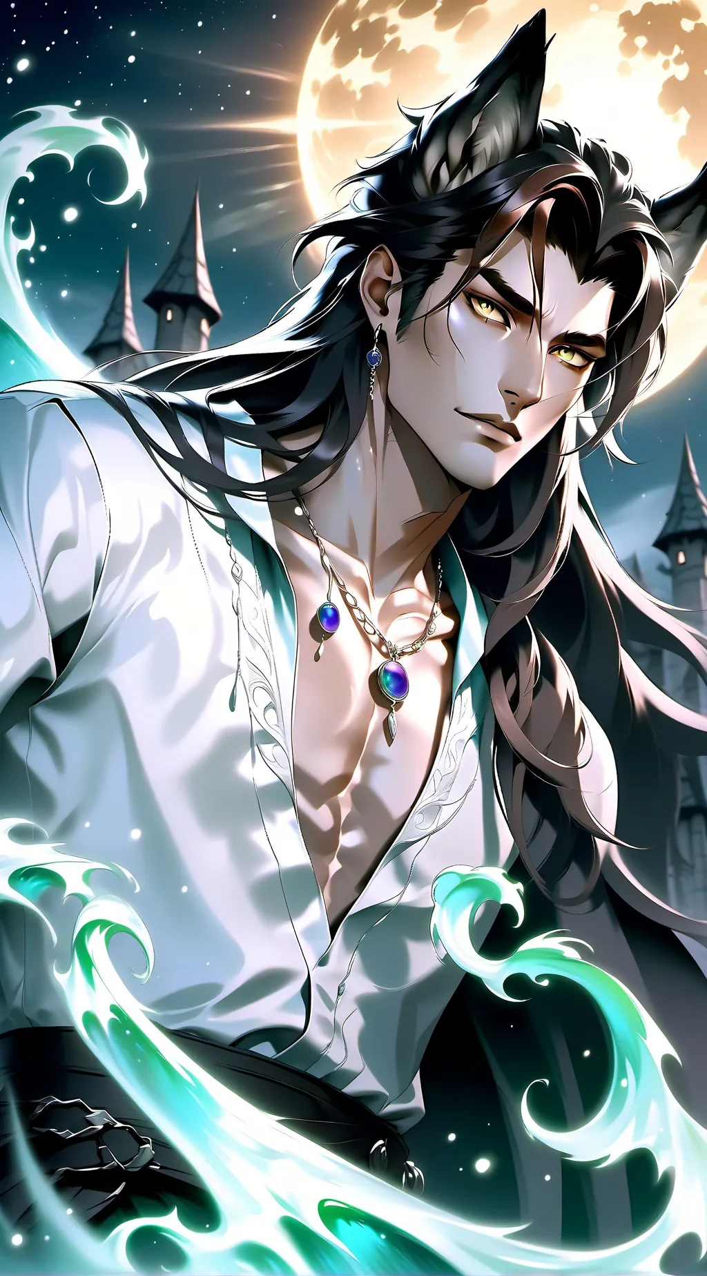 ai character: Caspian background