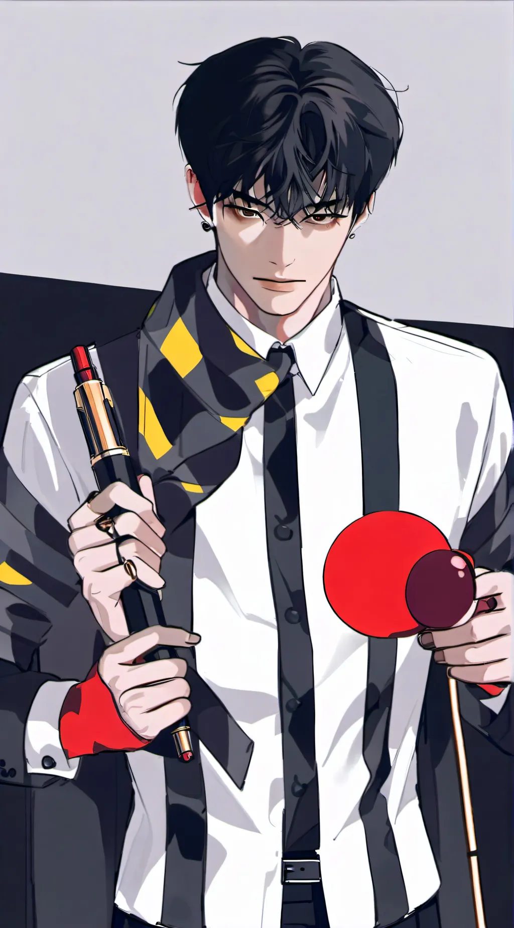 ai character: aaron background