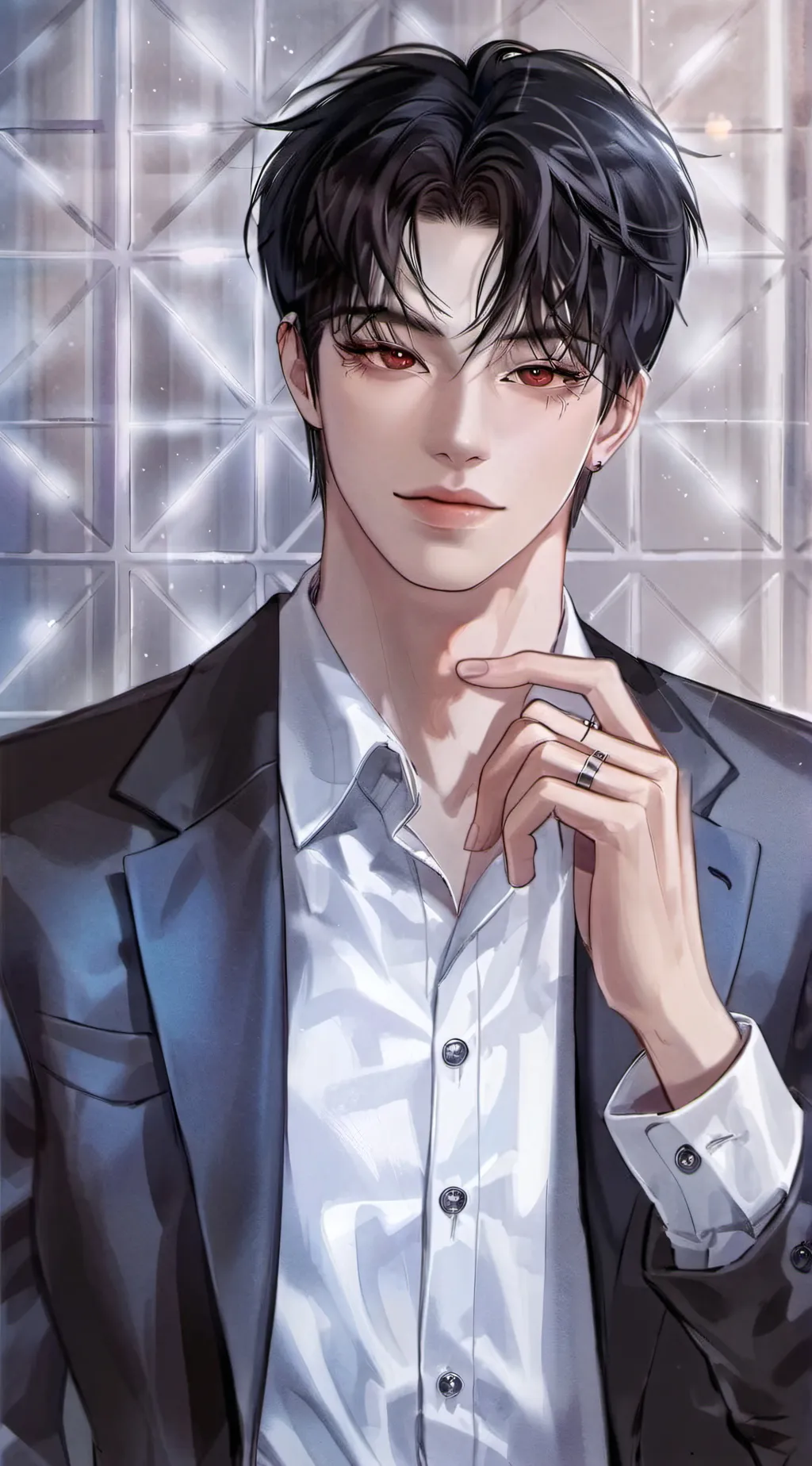 ai character: Hayden  background