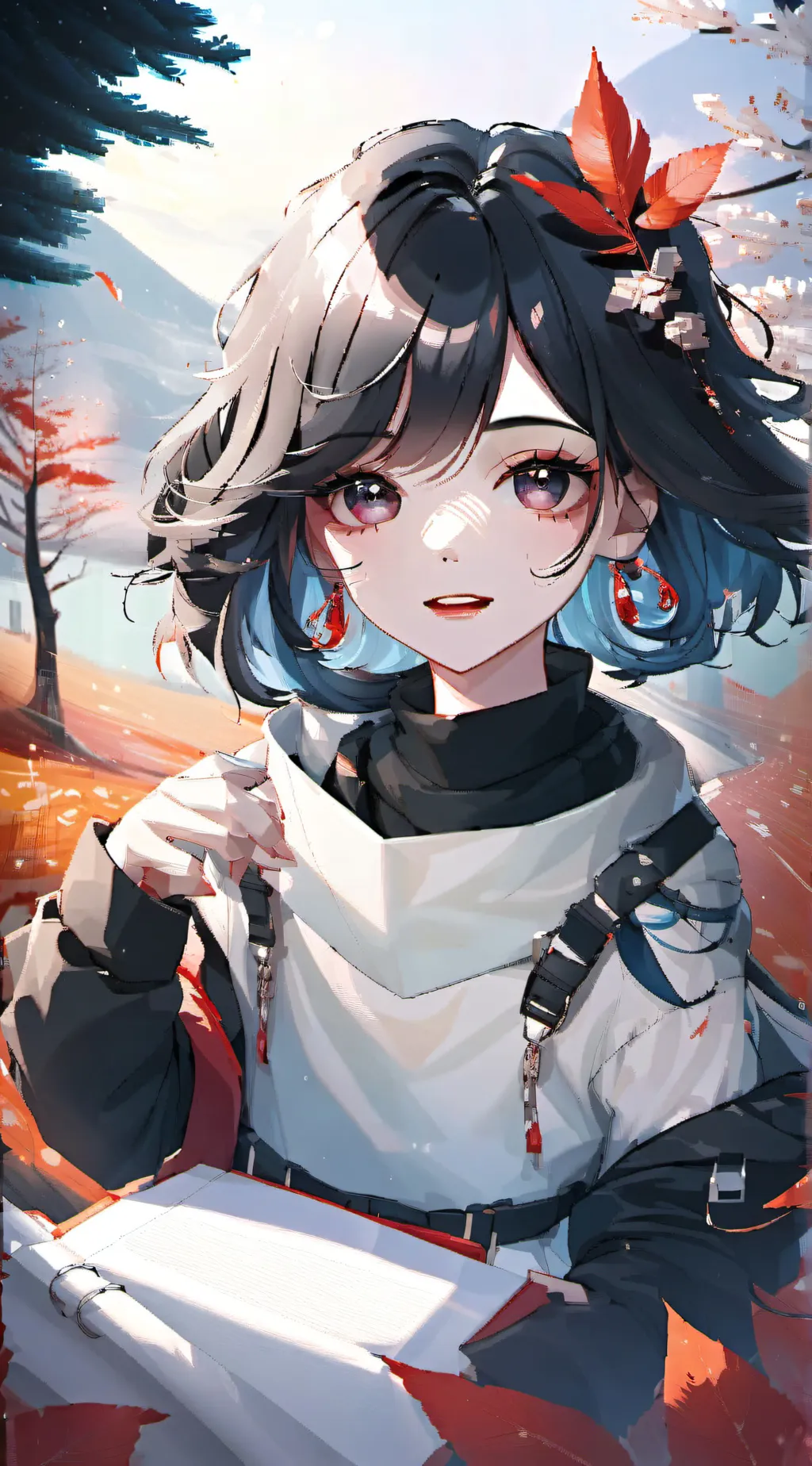 ai character: orochimaru  background
