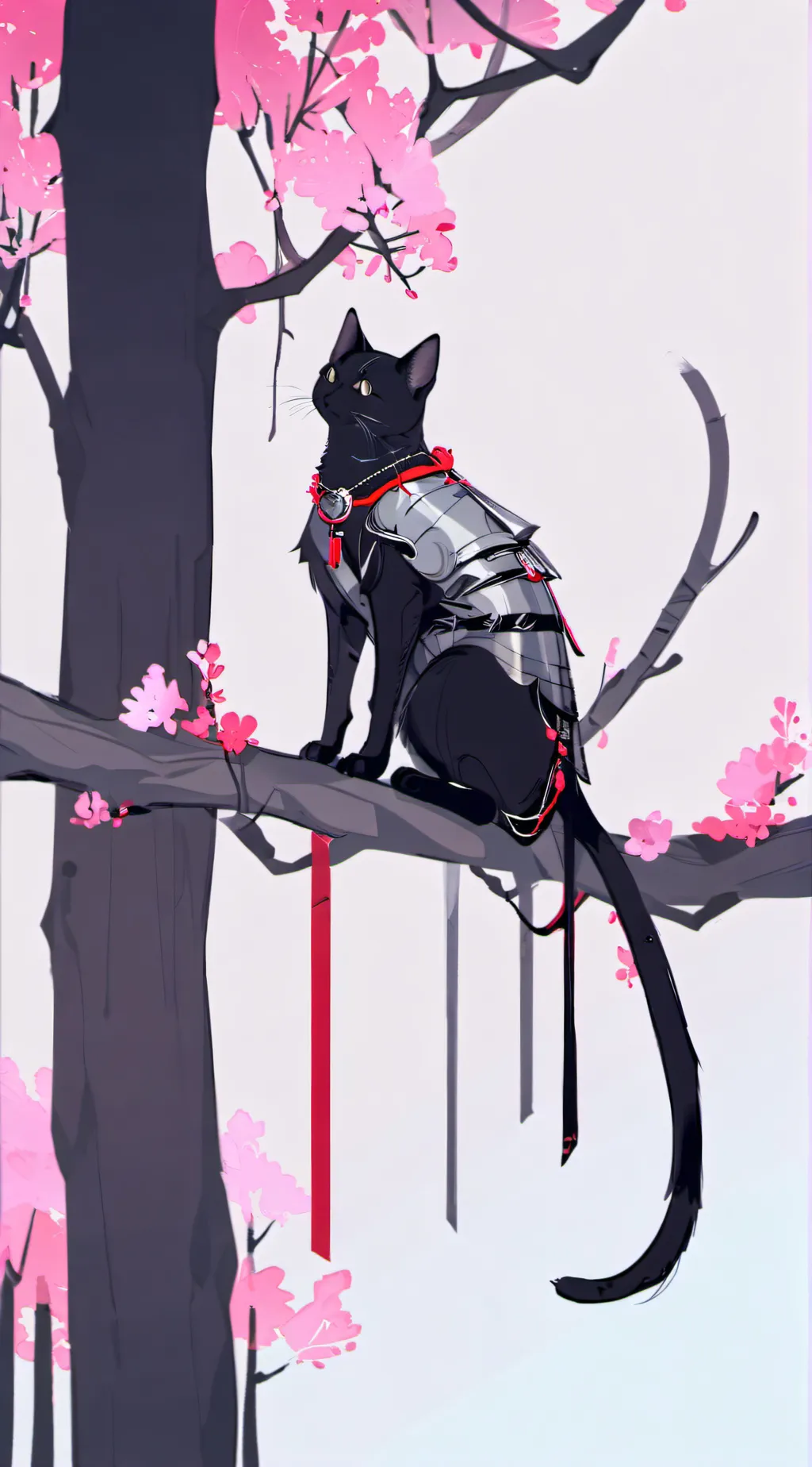 ai character: blackfur background
