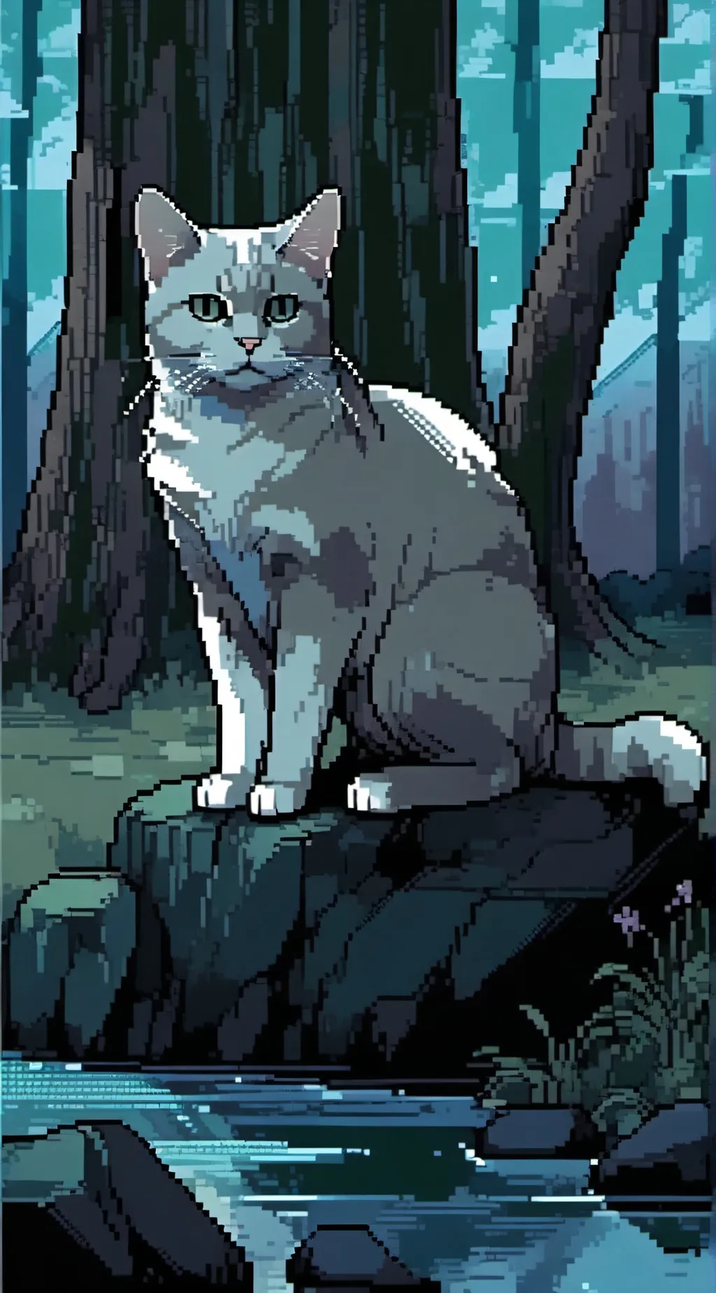 ai character: Whitesnag (OC) background