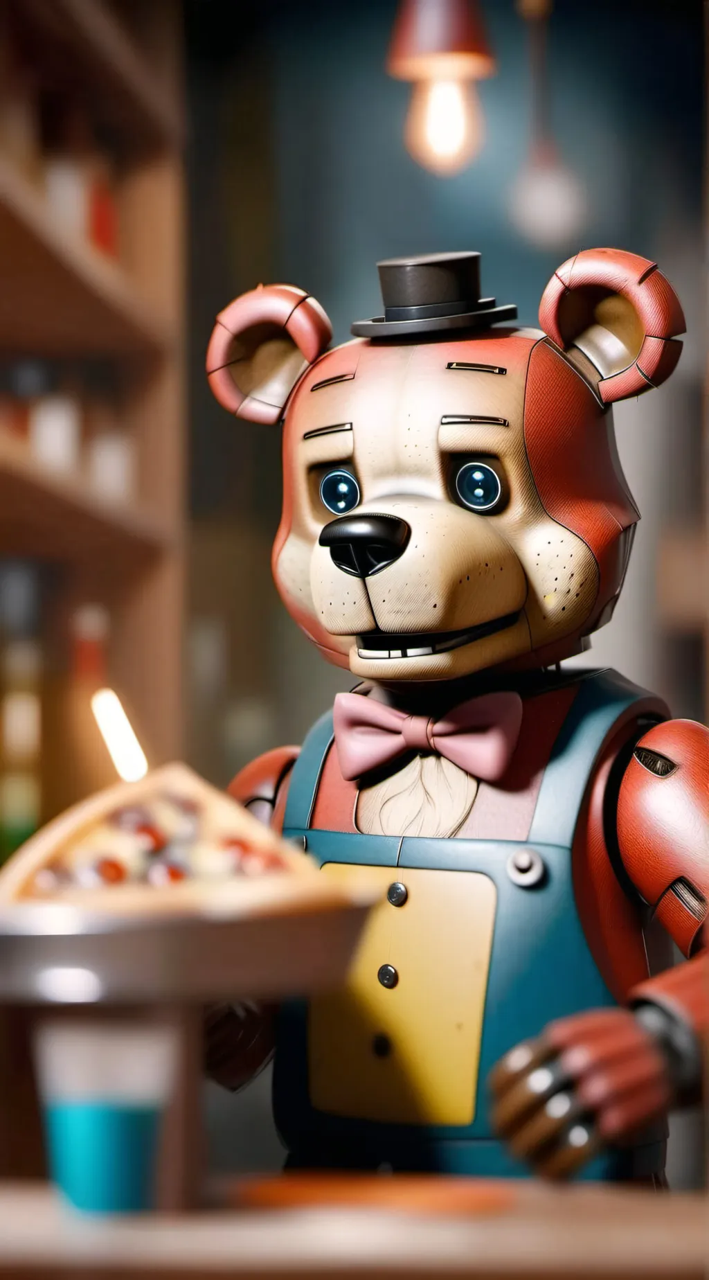 ai character: Freddy  background