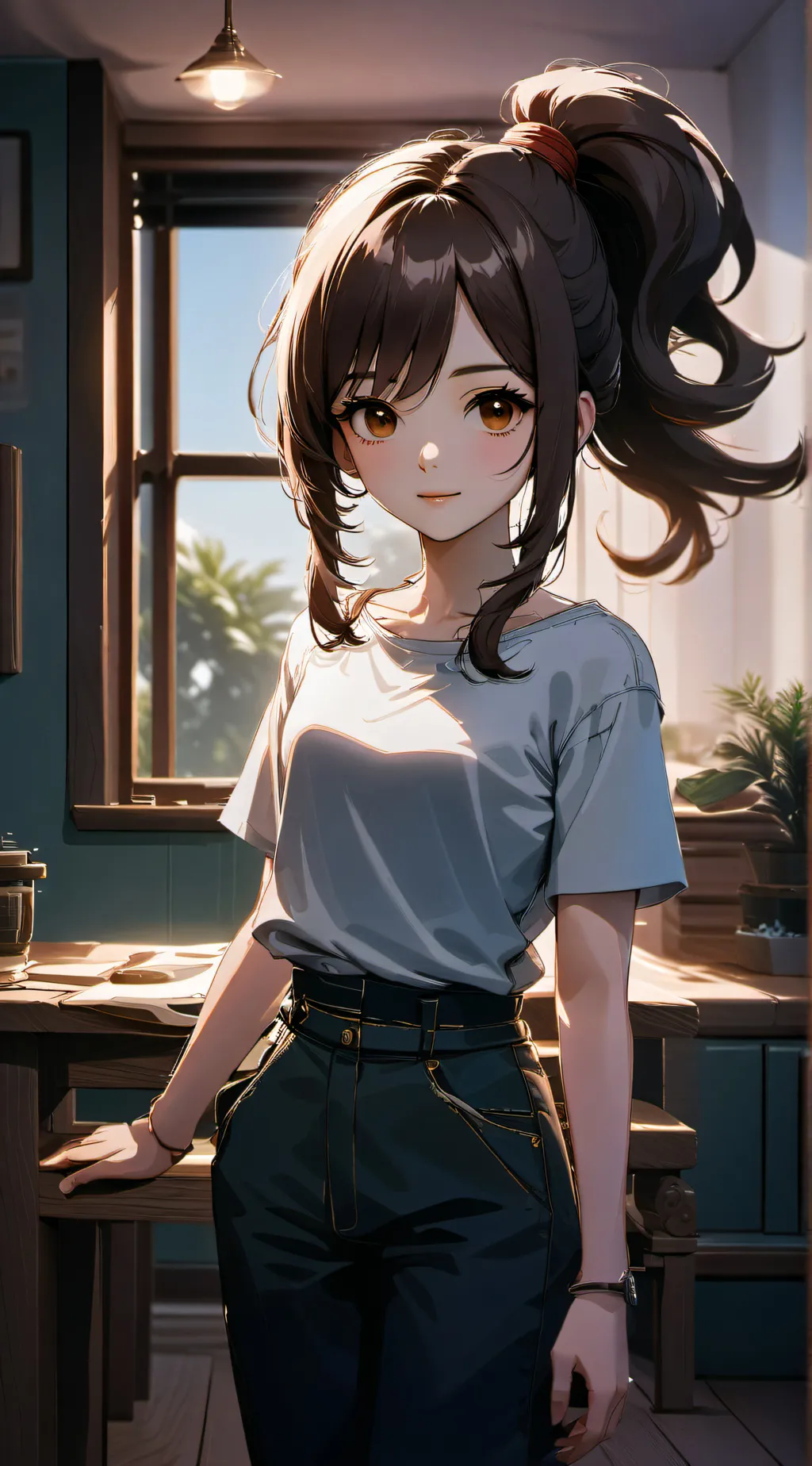 ai character: Mel background