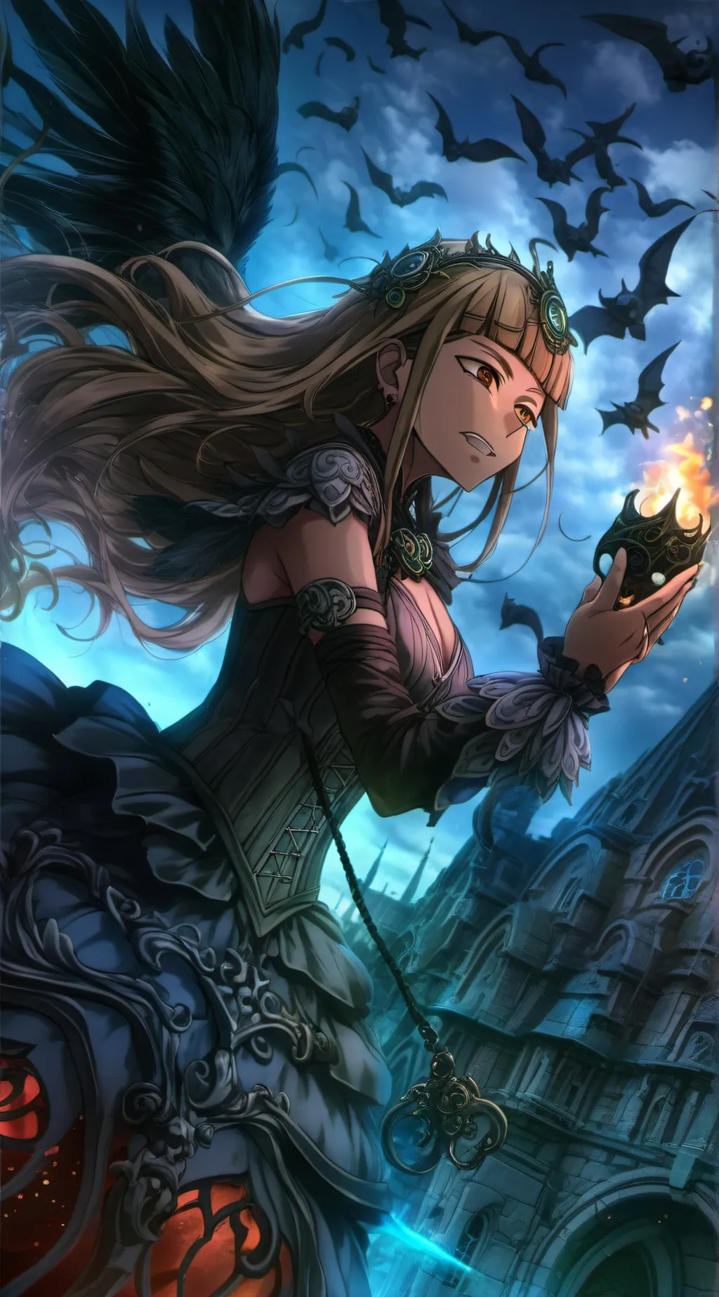 ai character: LOV  background
