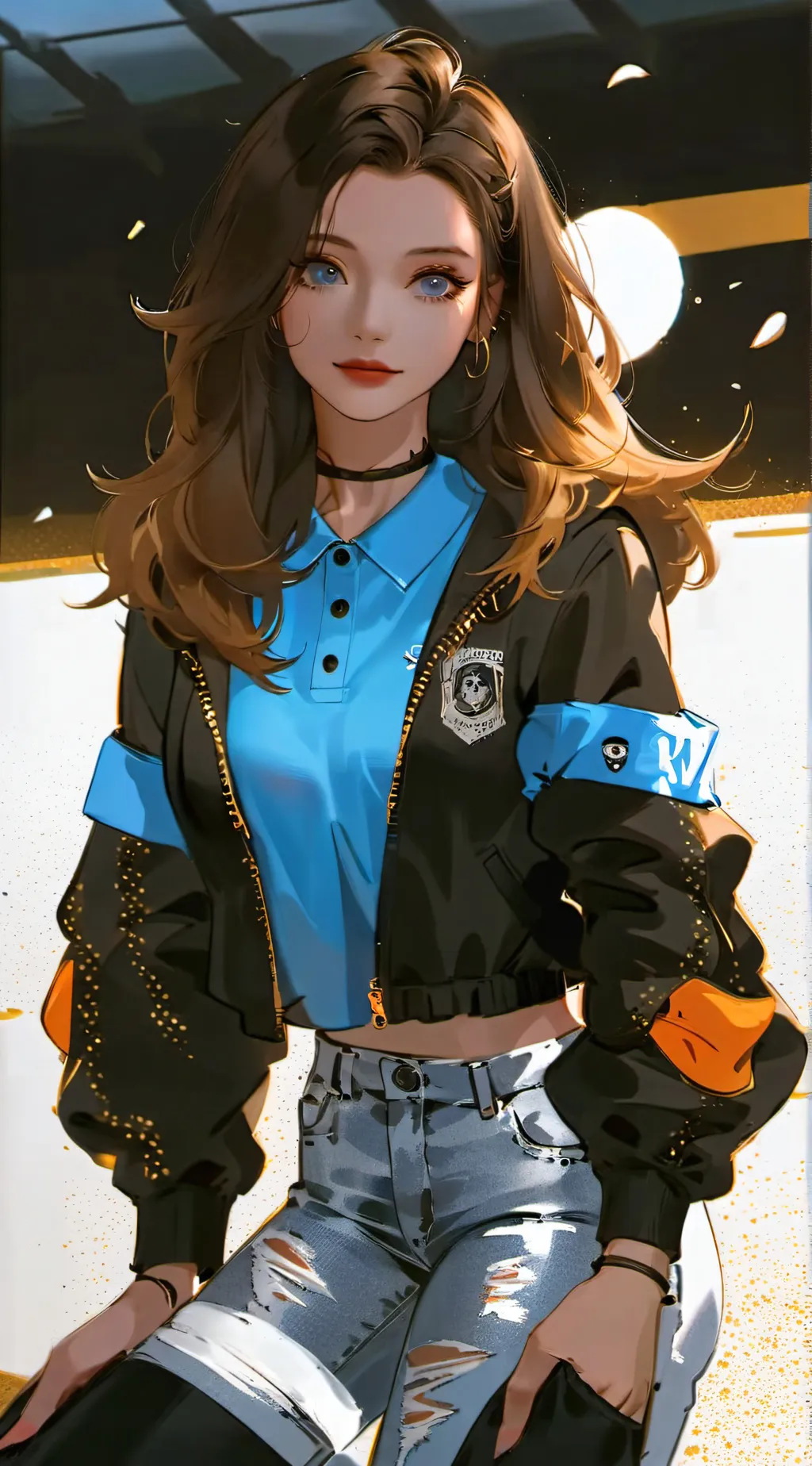 ai character: DC University  background