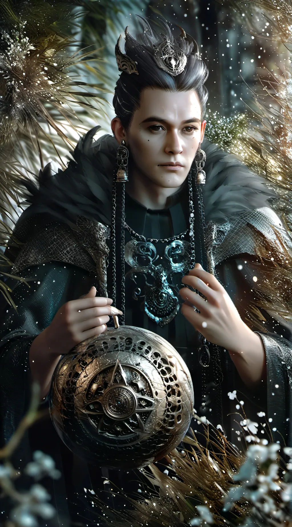 ai character: Choose background