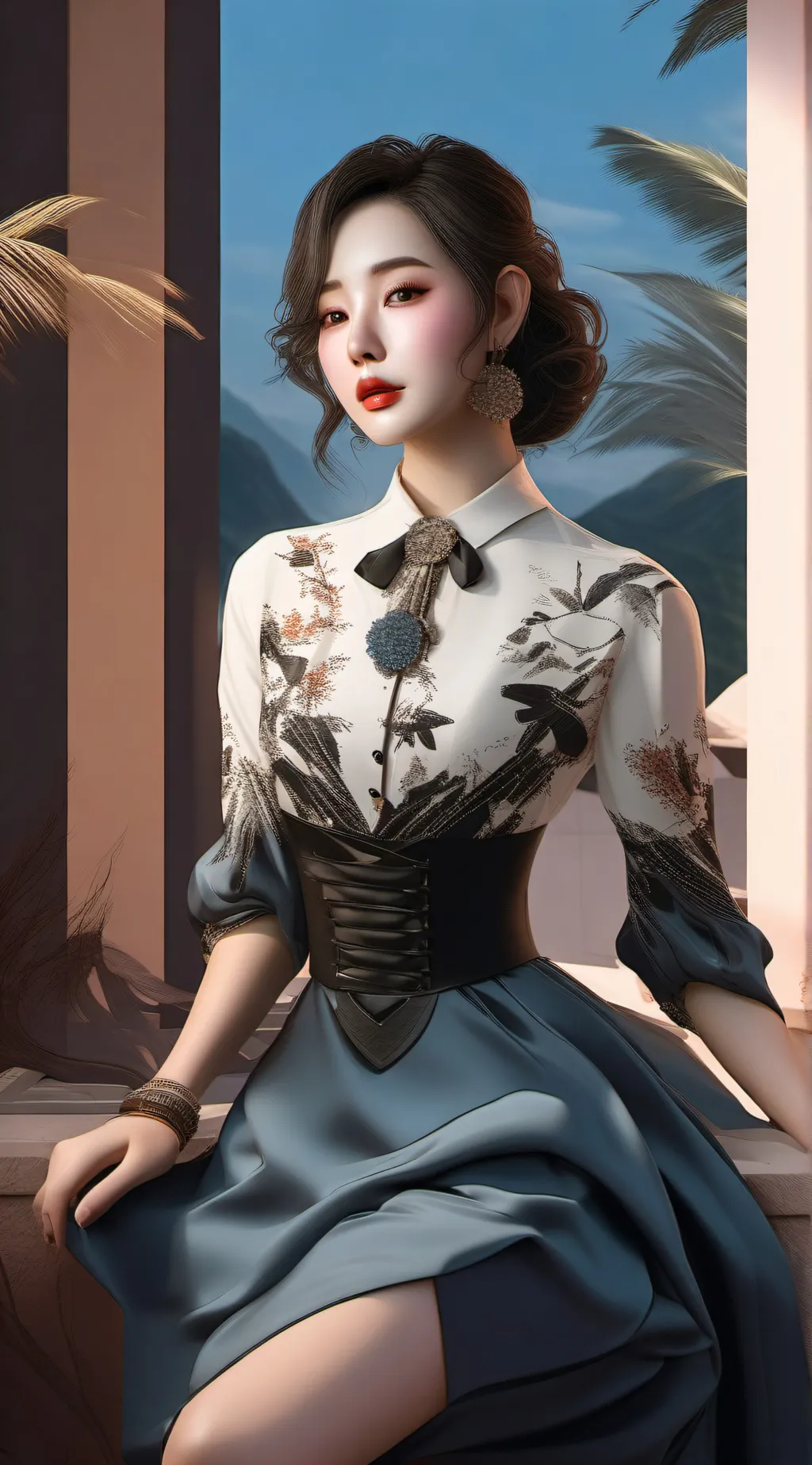 ai character: Xiu Yui Yen background