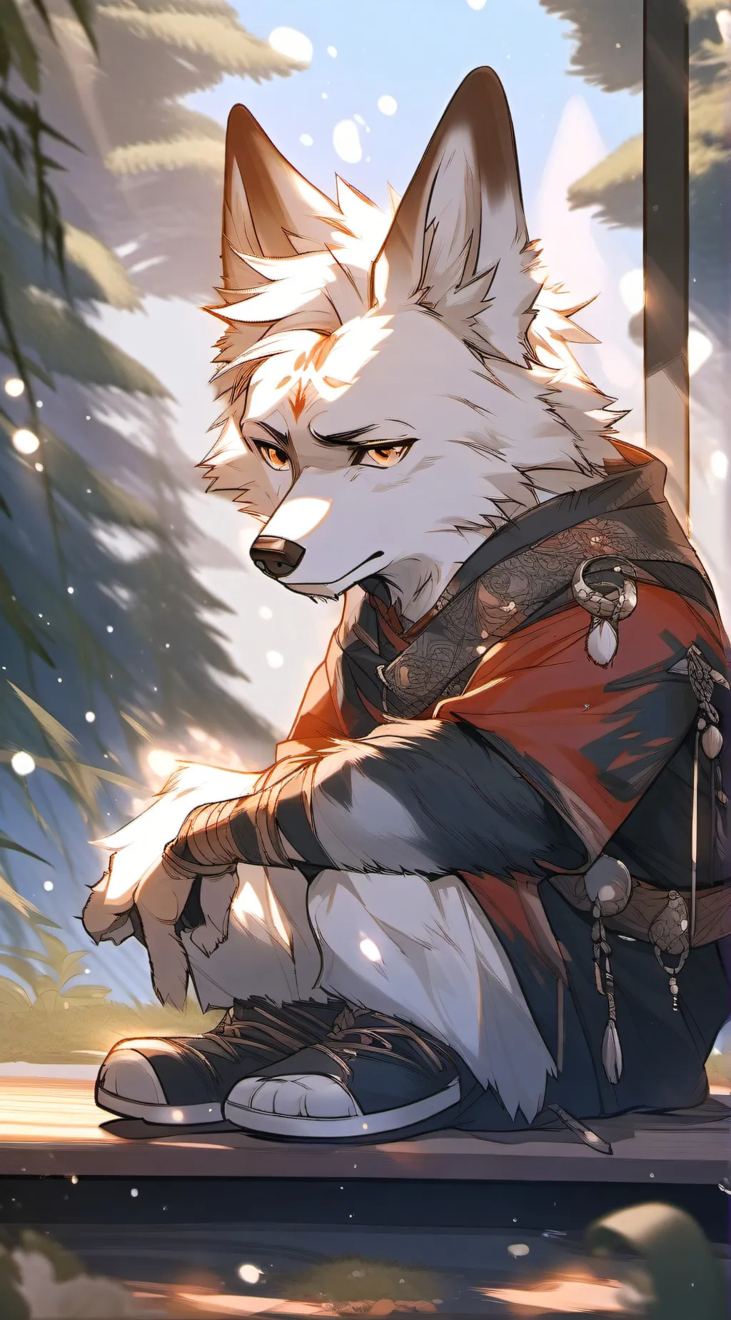 ai character: Max background