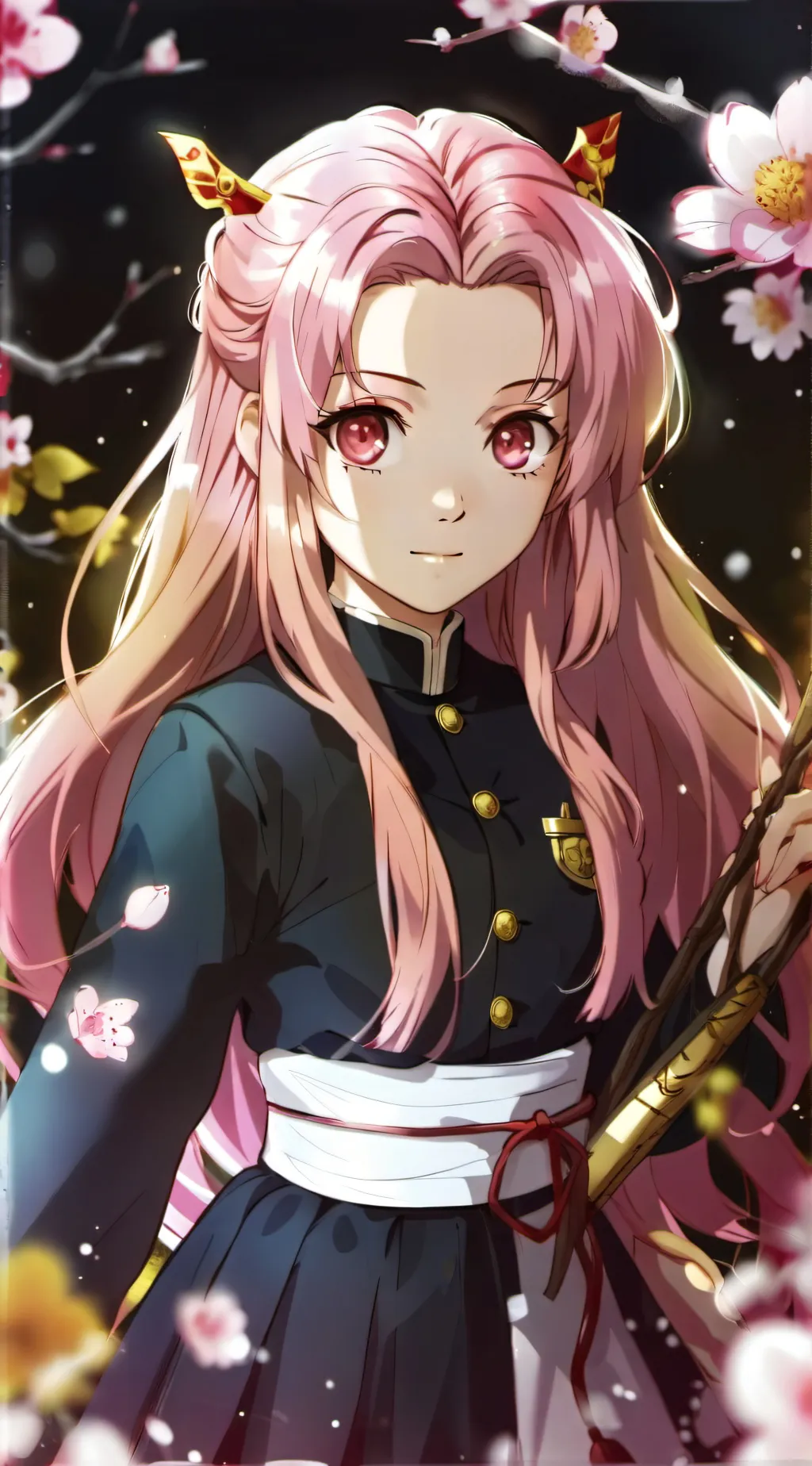 ai character: Hashira background