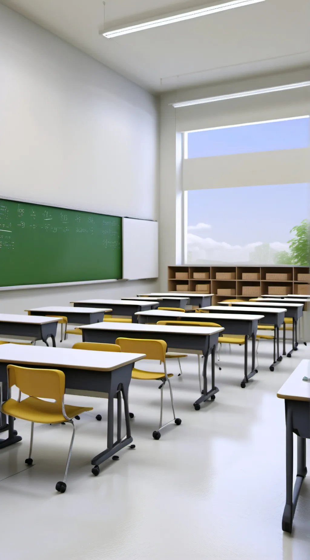 ai character: Your classroom background