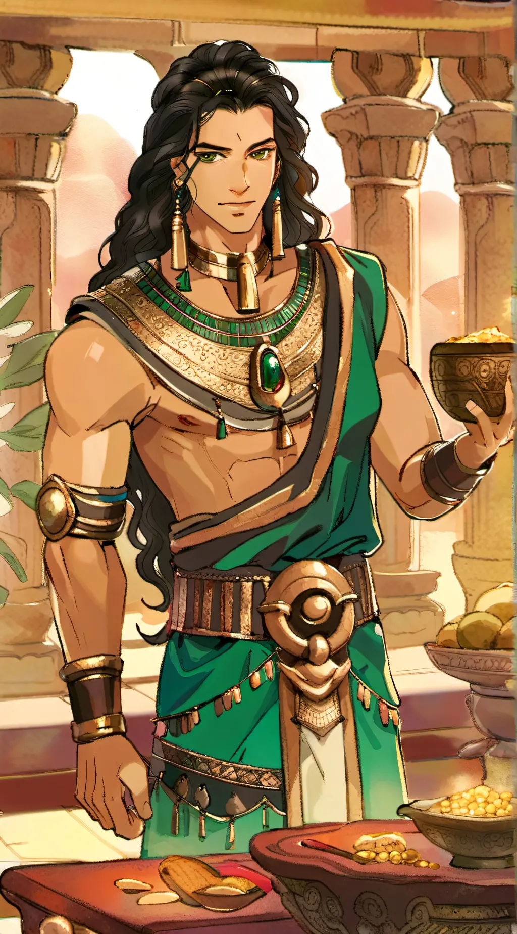 ai character: Akl background