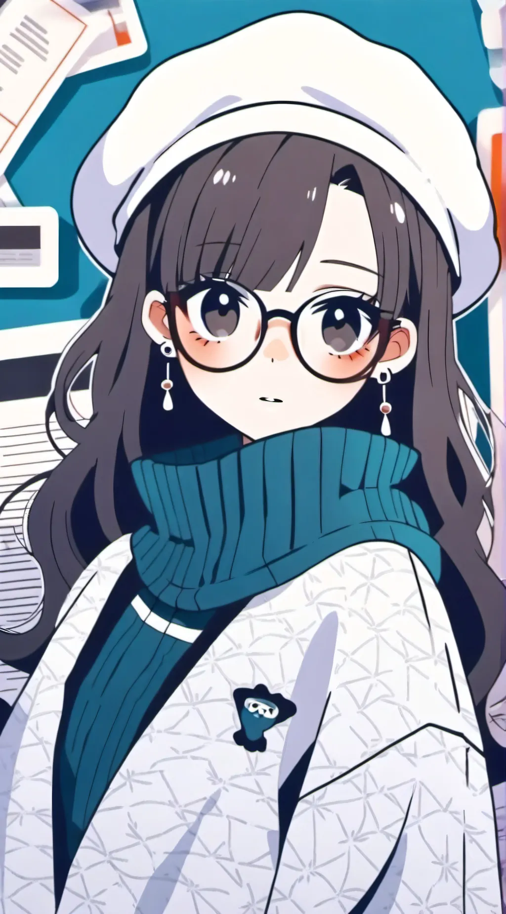 ai character: Rosy  background