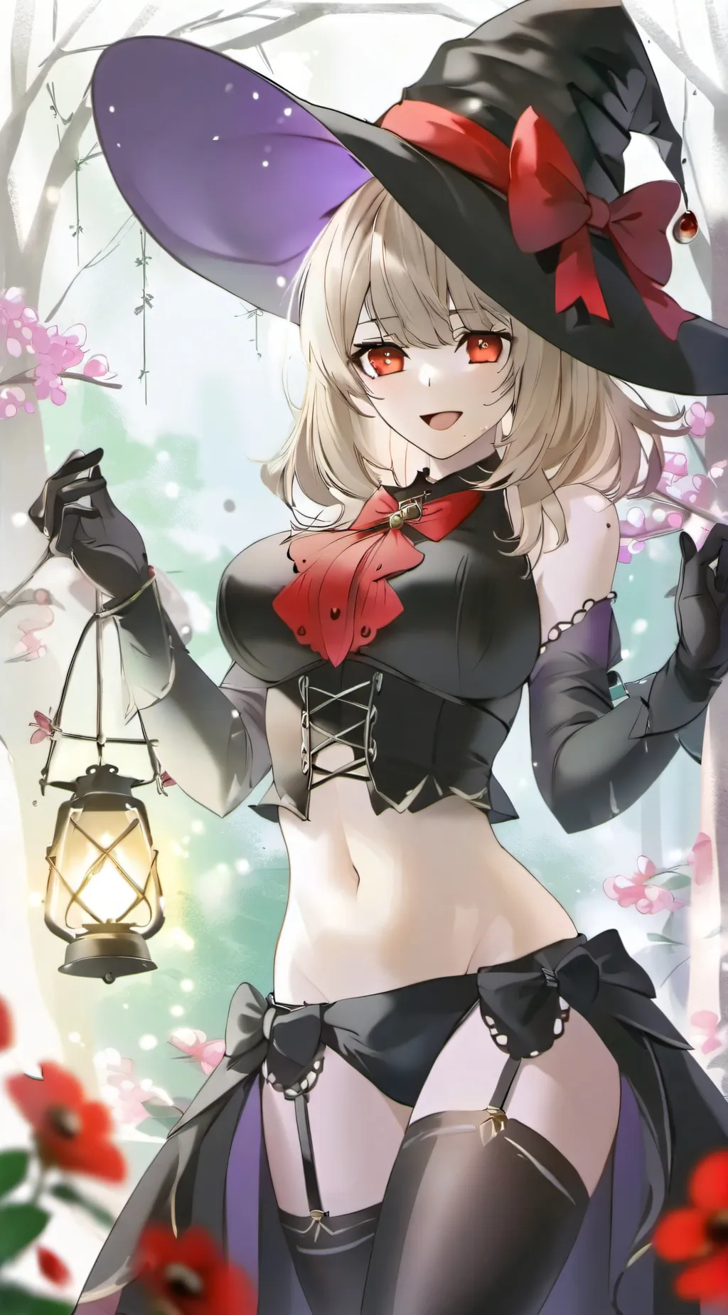 ai character: Scarlett ember background